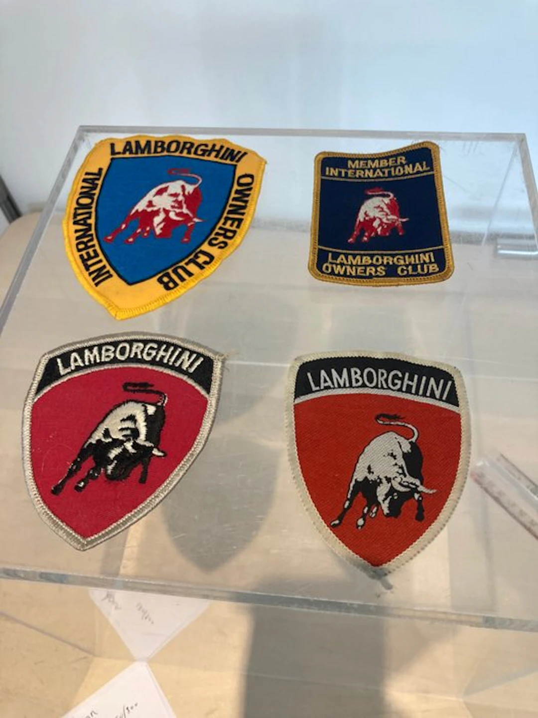 Badge - Lamborghini - 1980