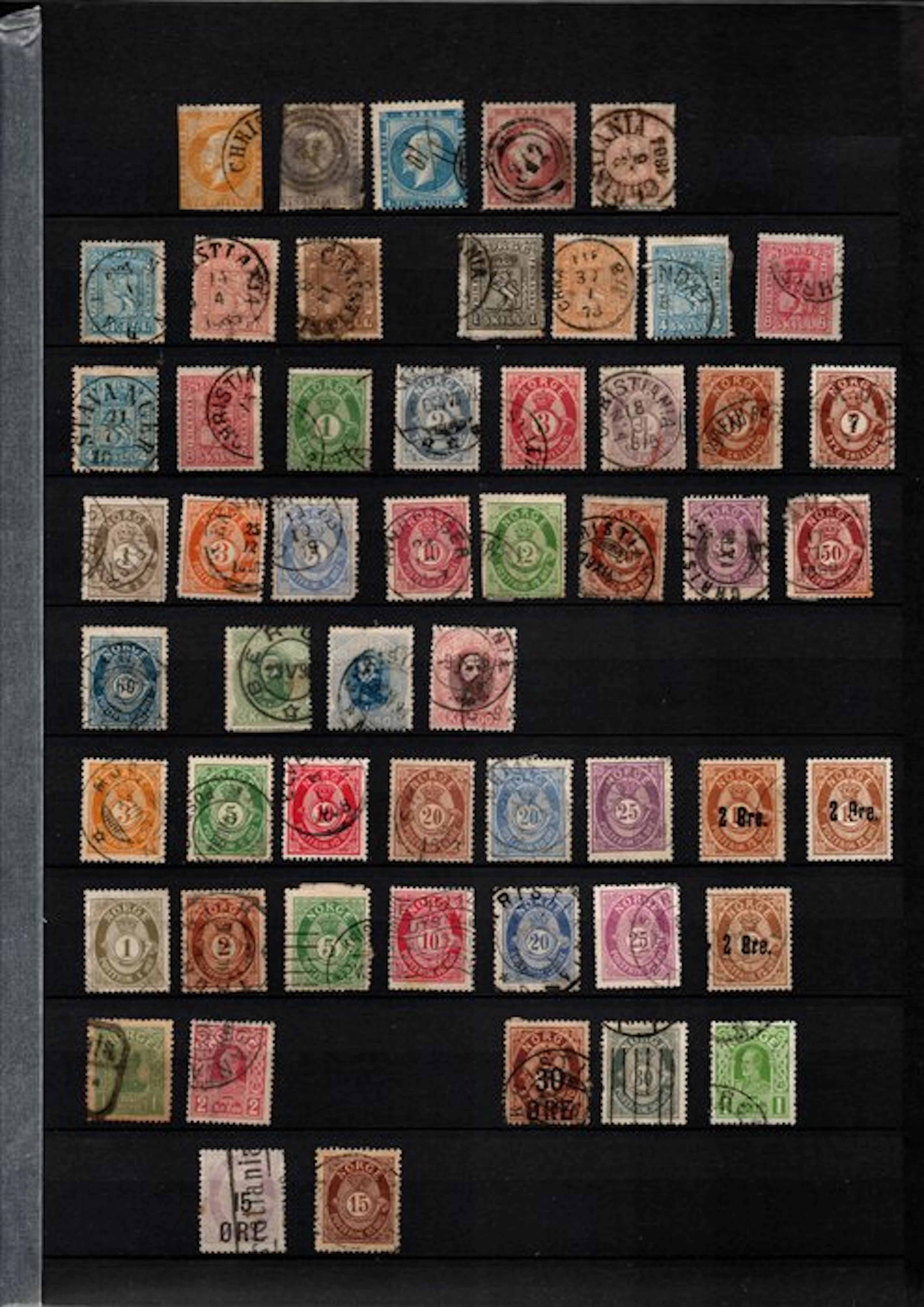 Norway 1856/1990 - Norway in stamps — an extensive collection up to 1856
