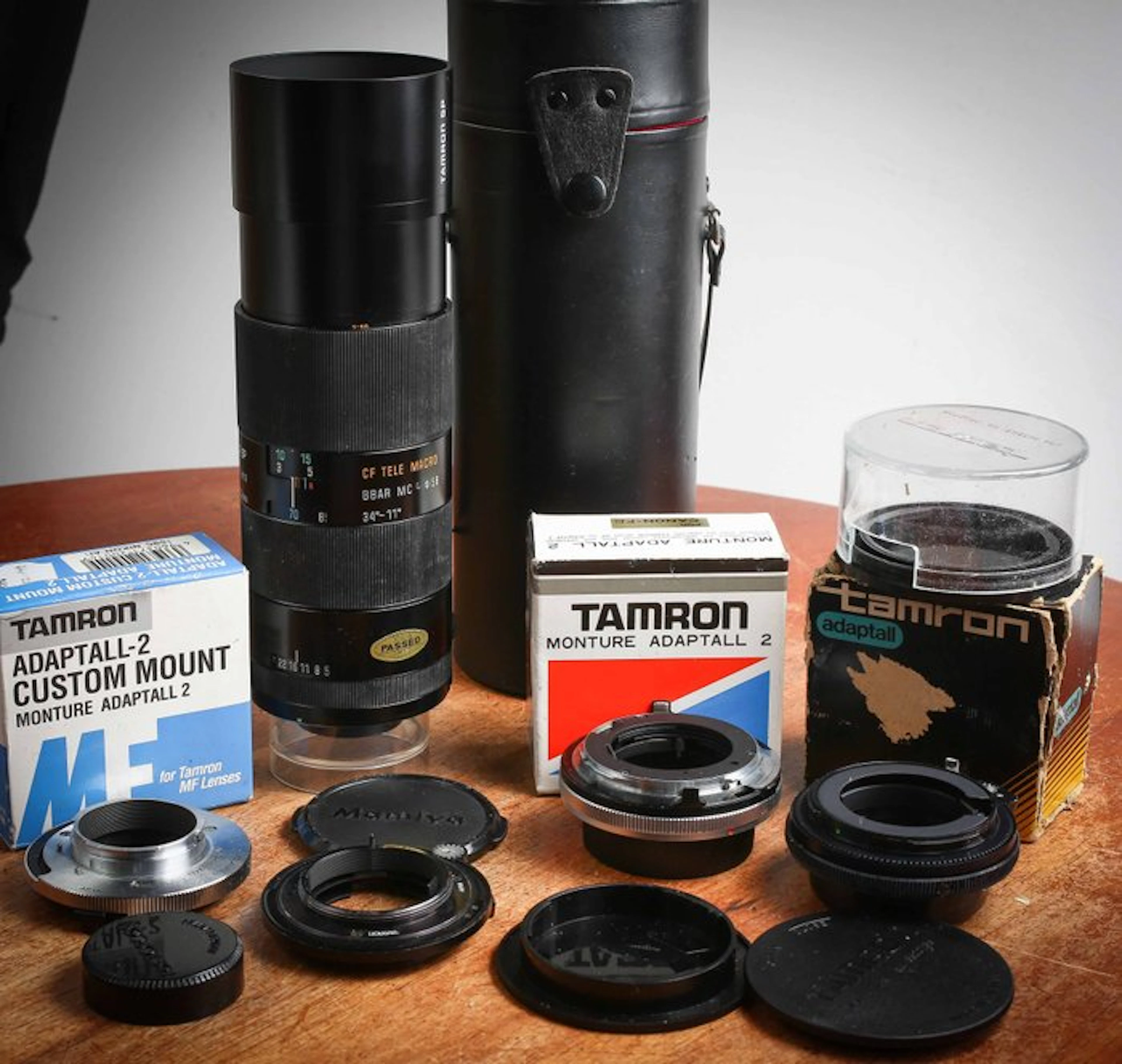 Tamron SP 3.5-4/70-210mm (Adaptall-2) + 4 Adaptateur...