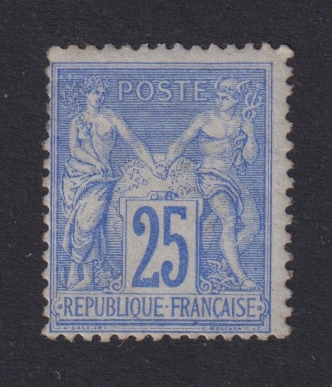 France 1876 - Sages "Type II" No