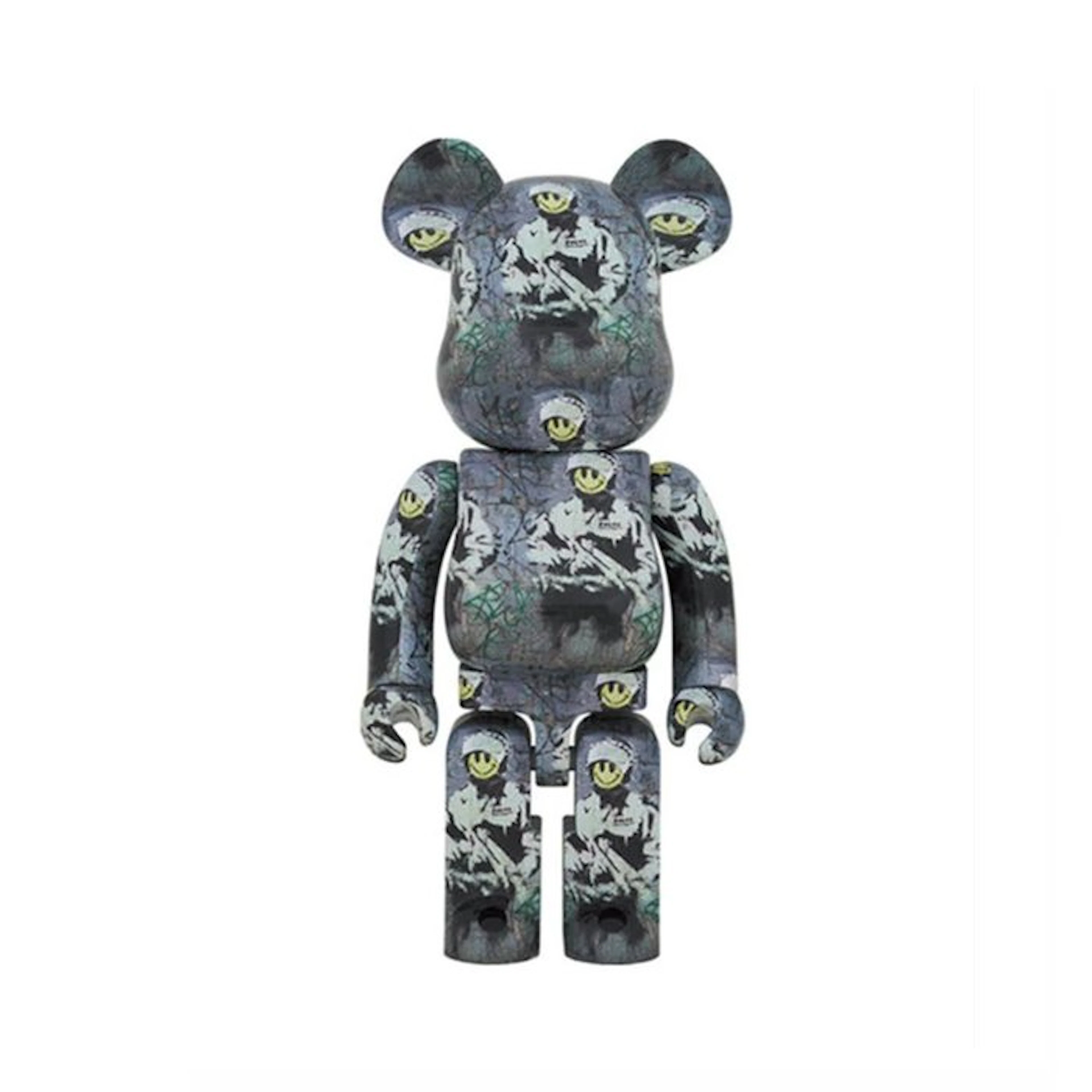 Banksy (1974) - Bearbrick 1000% Banksy Brandalism - Riot Cop