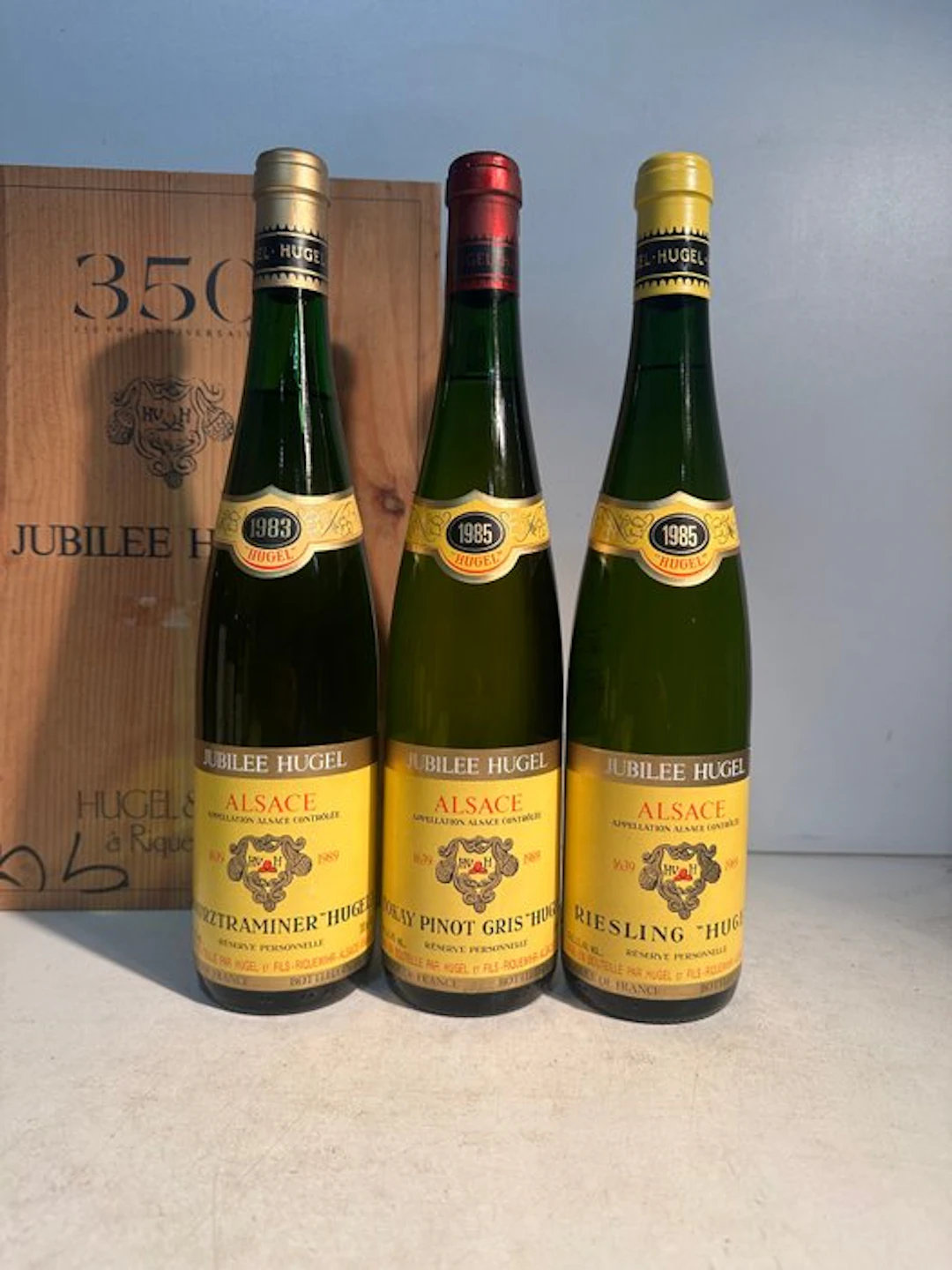 Hugel, Jubilee 350th Anniversary : 1983 Gewurztraminer