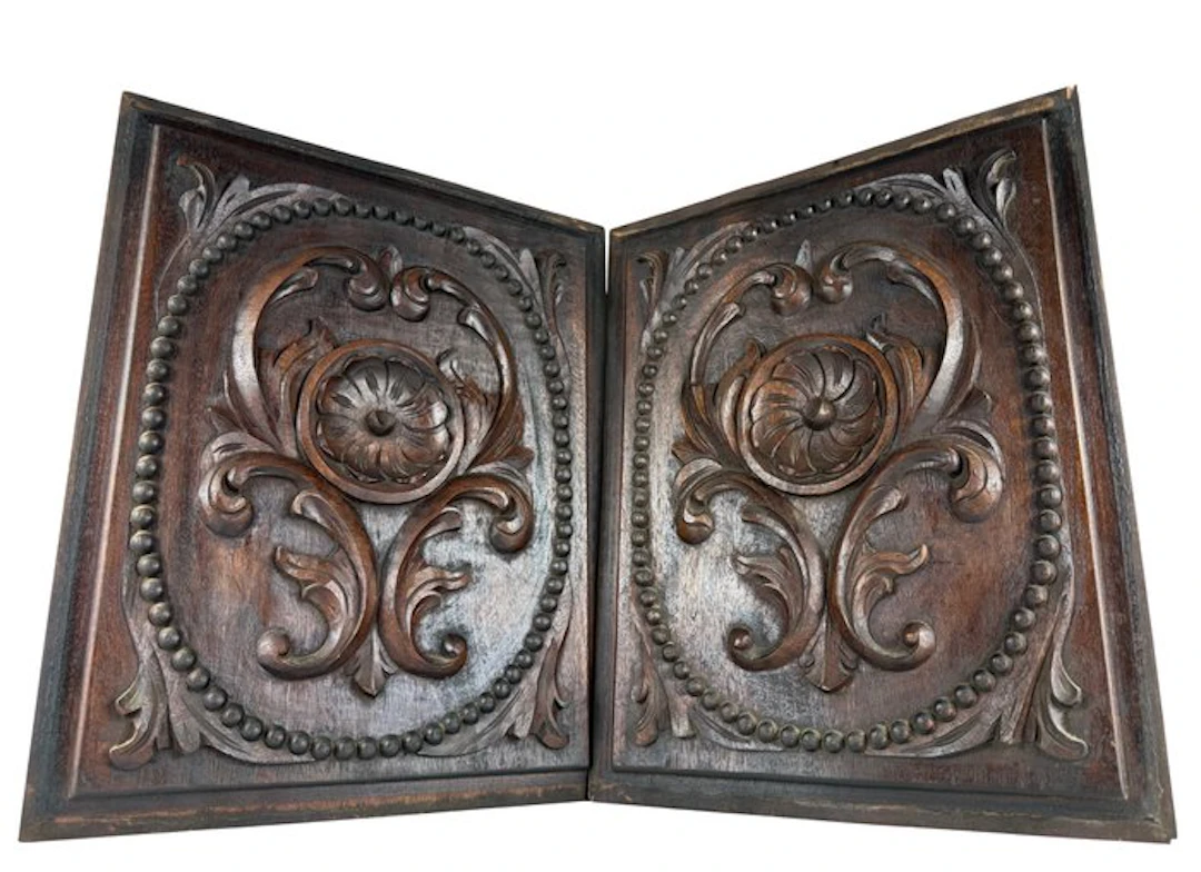 Renaissance Style Architectural ornament (2) - 1920-1930 - Central rosette