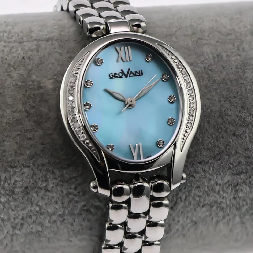 Geovani - Swiss Diamond Watch - GOL590-SS-D-9A - No...