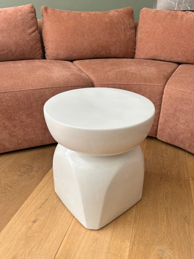Rivièra Maison - Side table - Porto D37 - Ceramic - Brand new in box