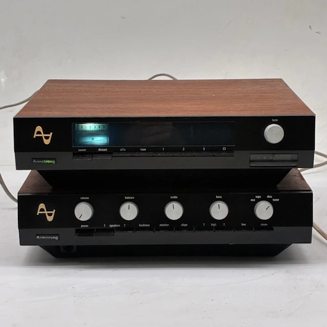 Armstrong Audio - 621 Amplifier & 623 Tuner Stereo set