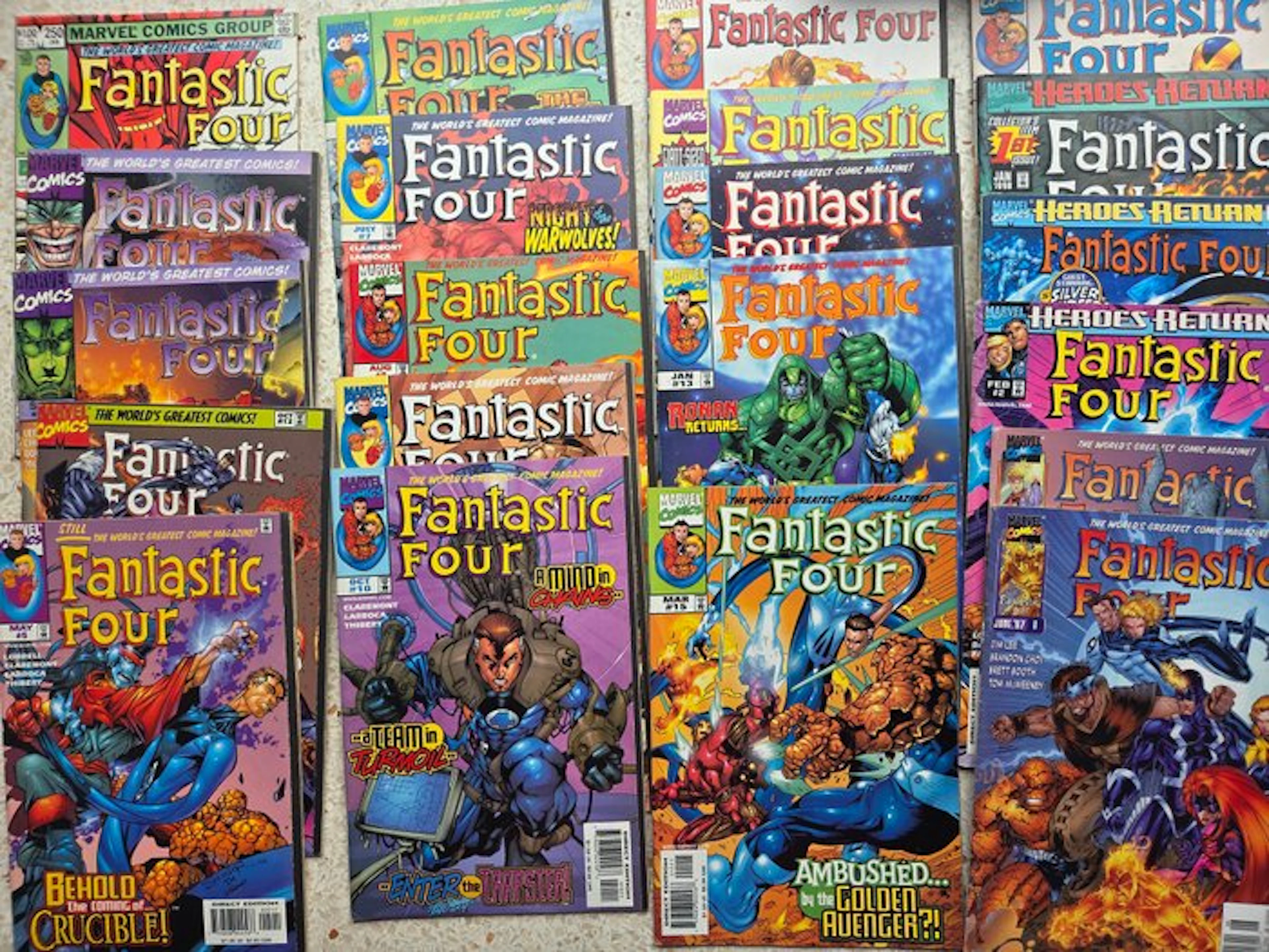 Fantastic Four - Various issues - 31 Comic - First edition - 1990/1998