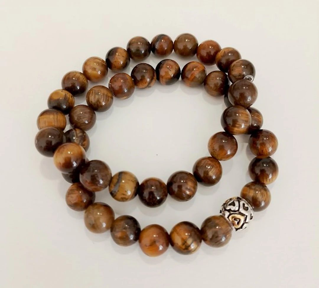 Golden Tiger's Eye Two Bracelets High Quality and...