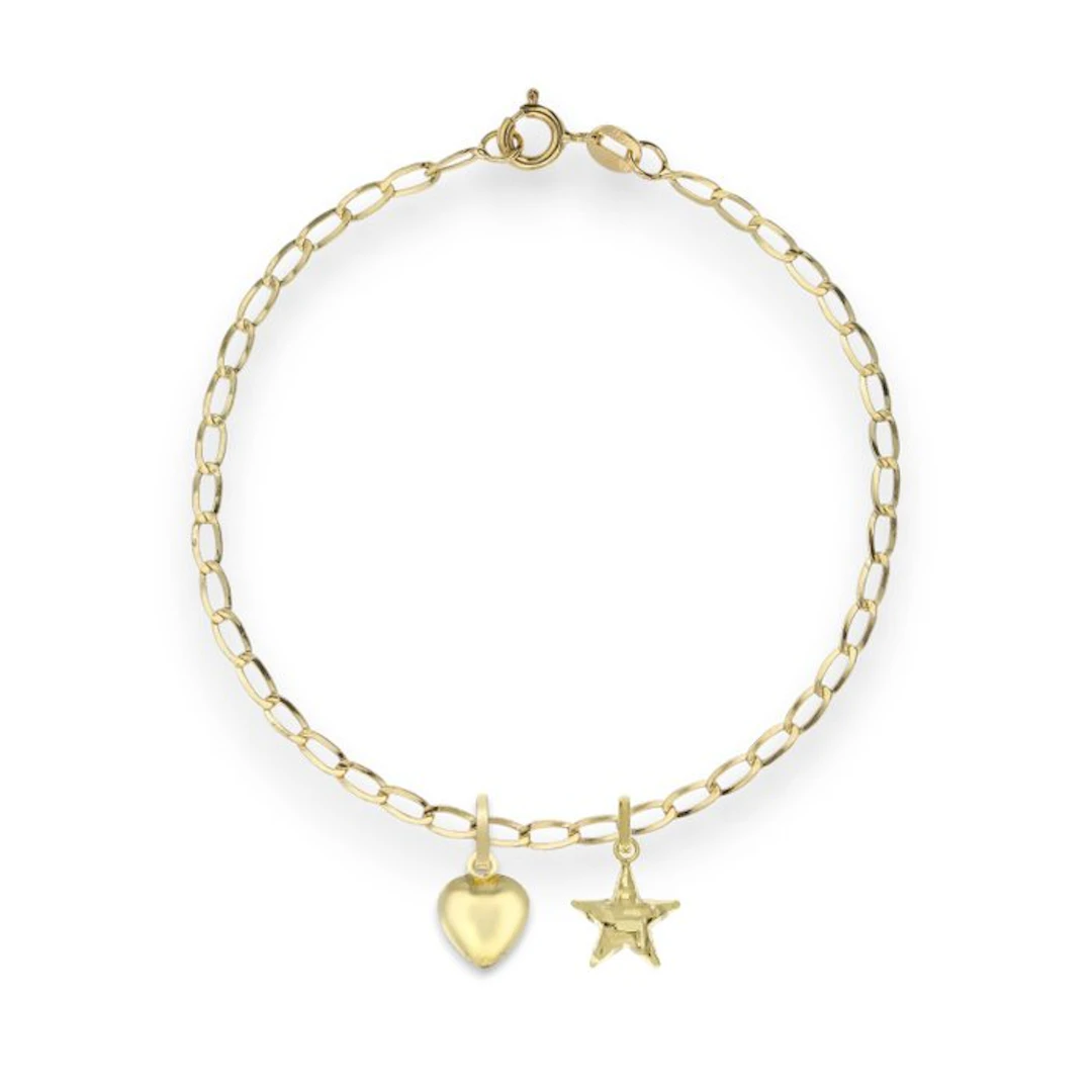 Bracelet - 18 kt. Yellow gold - 18k bracelet, 2.9 g, 19 cm