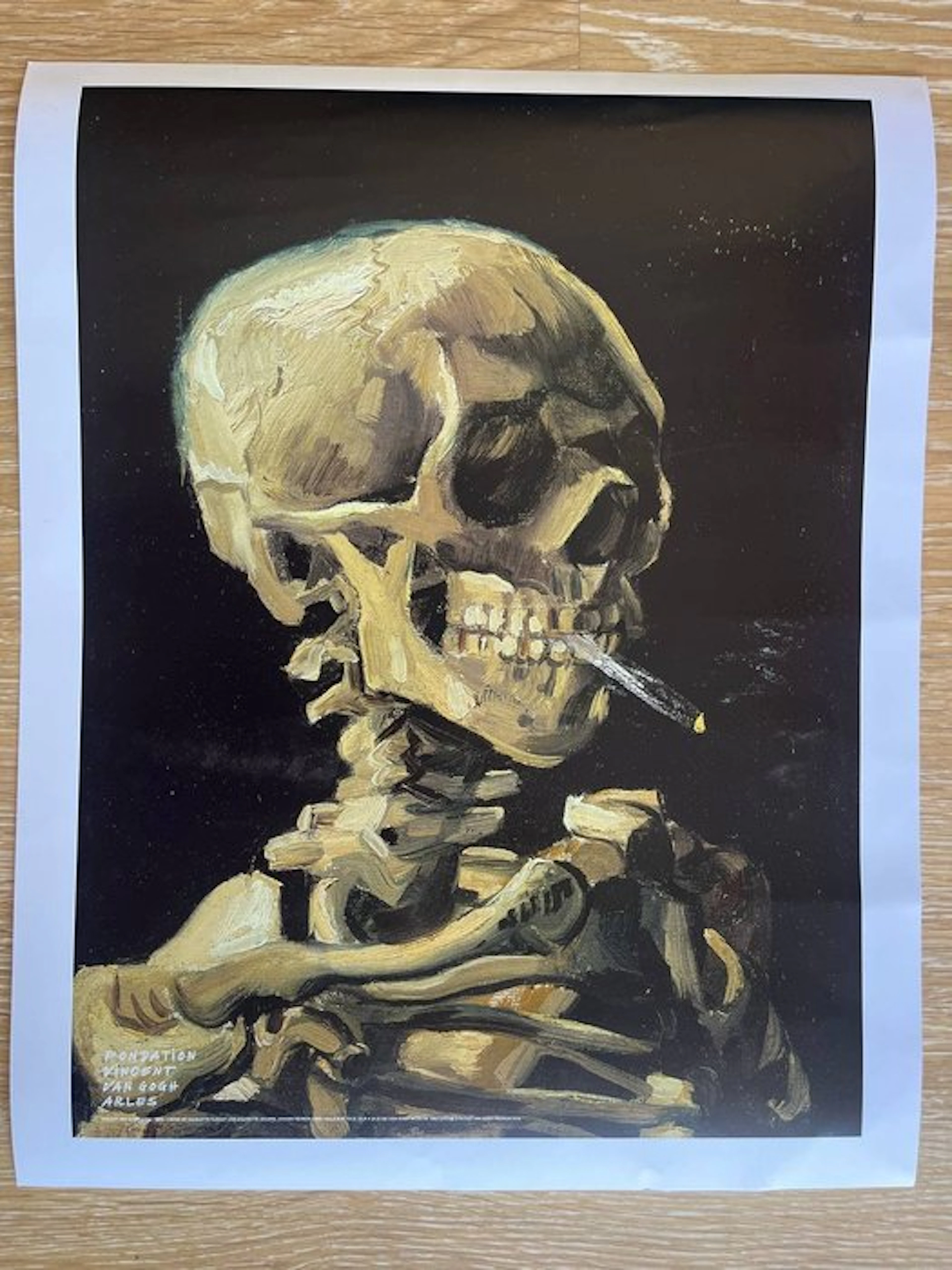 Vincent van Gogh - Original Museum Poster – Head of a...