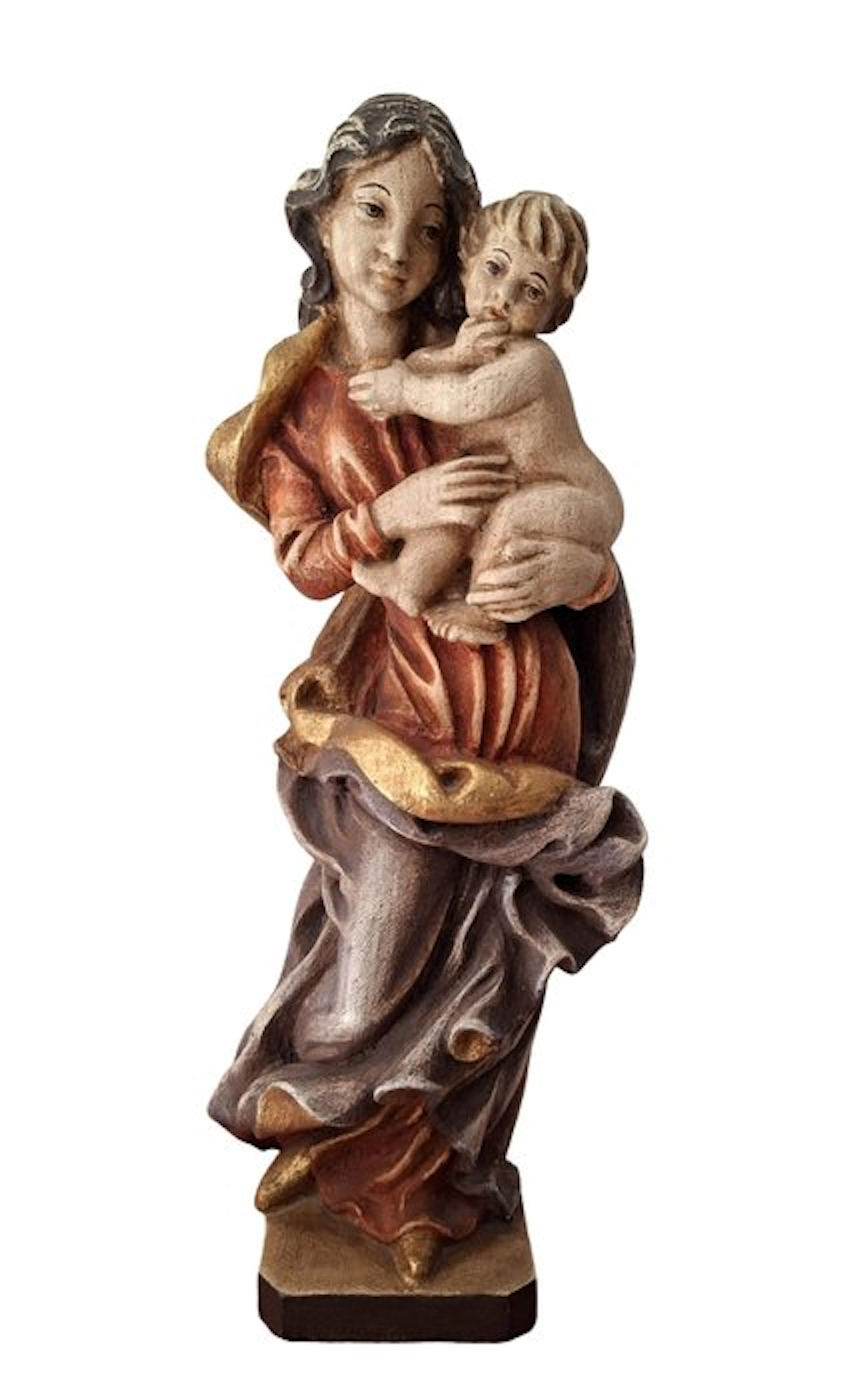 Tirol Madonna mit Jesuskind ca. 50 cm. - Figure - Wood