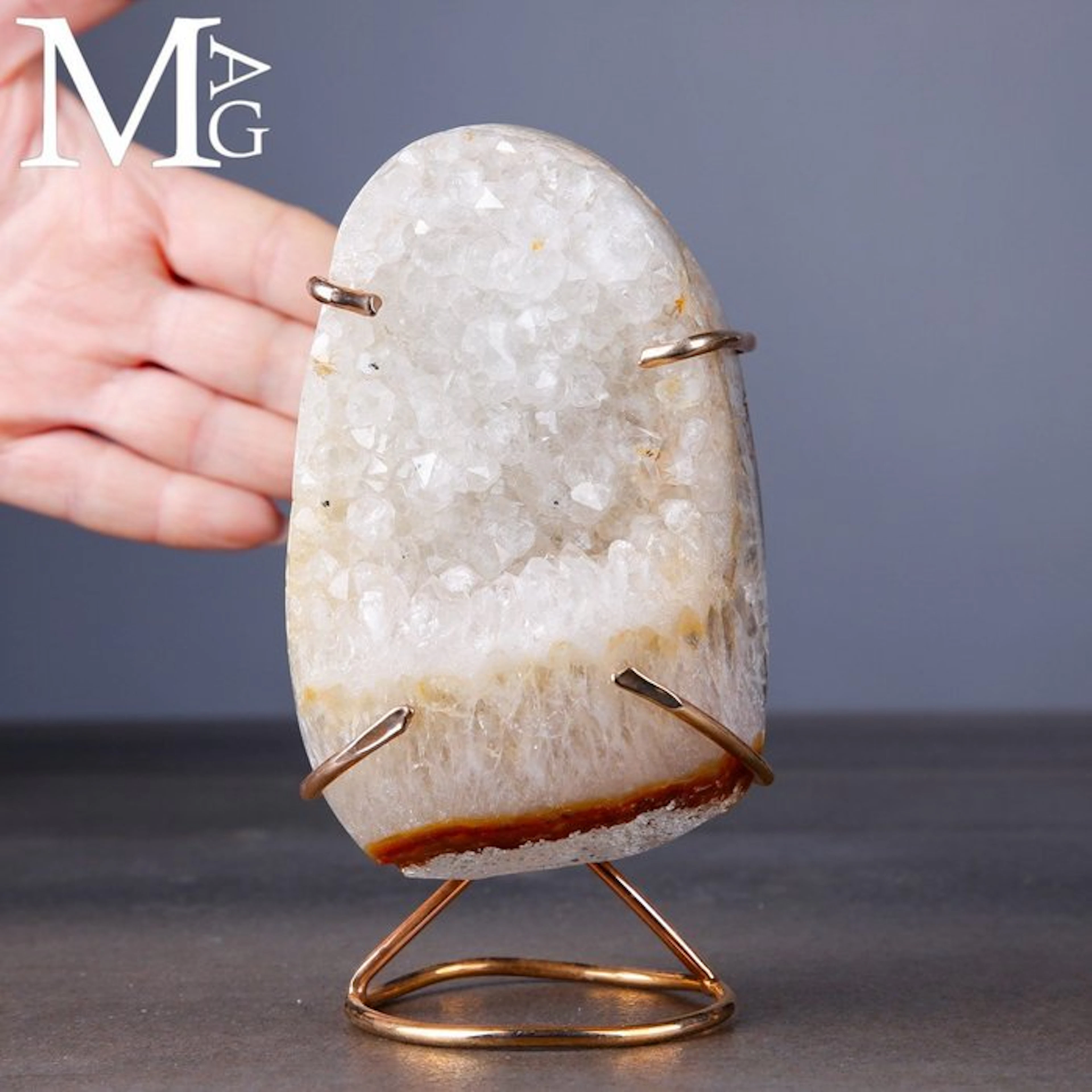 Natural Mineral Geode with Wonderful Inner...