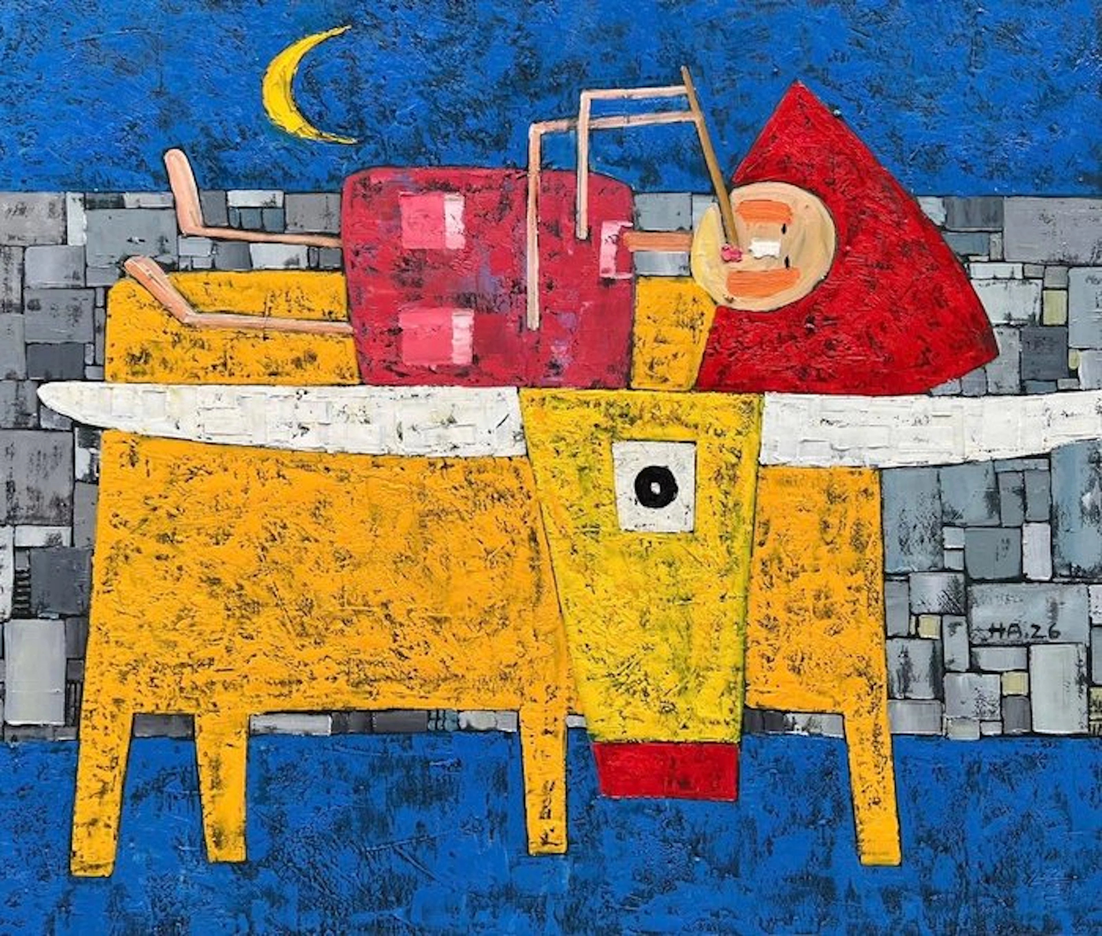 Hoang Anh - Berceuse Nocturne ↑120 →140 cm