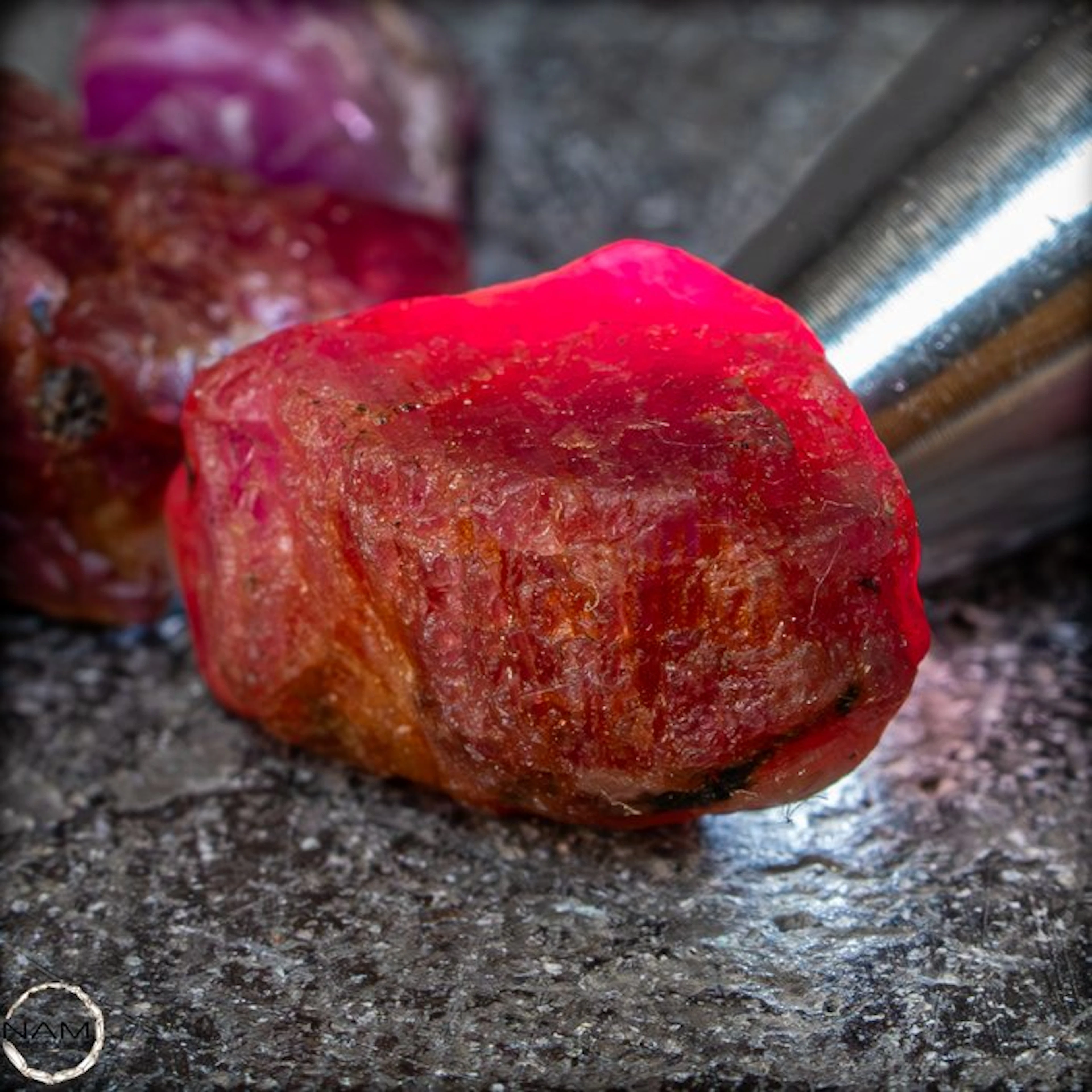 Lots of Amazing 'Gemmy' Ruby Crystals, Untreated, Burma. 103.45 ct- 20.69 g
