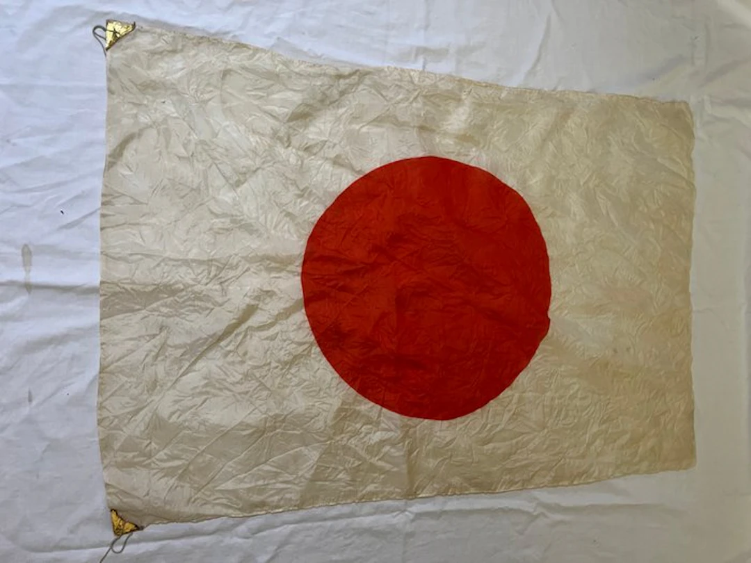 Silk WW2 War Japanese Imperial Army Flag -Rising Sun...
