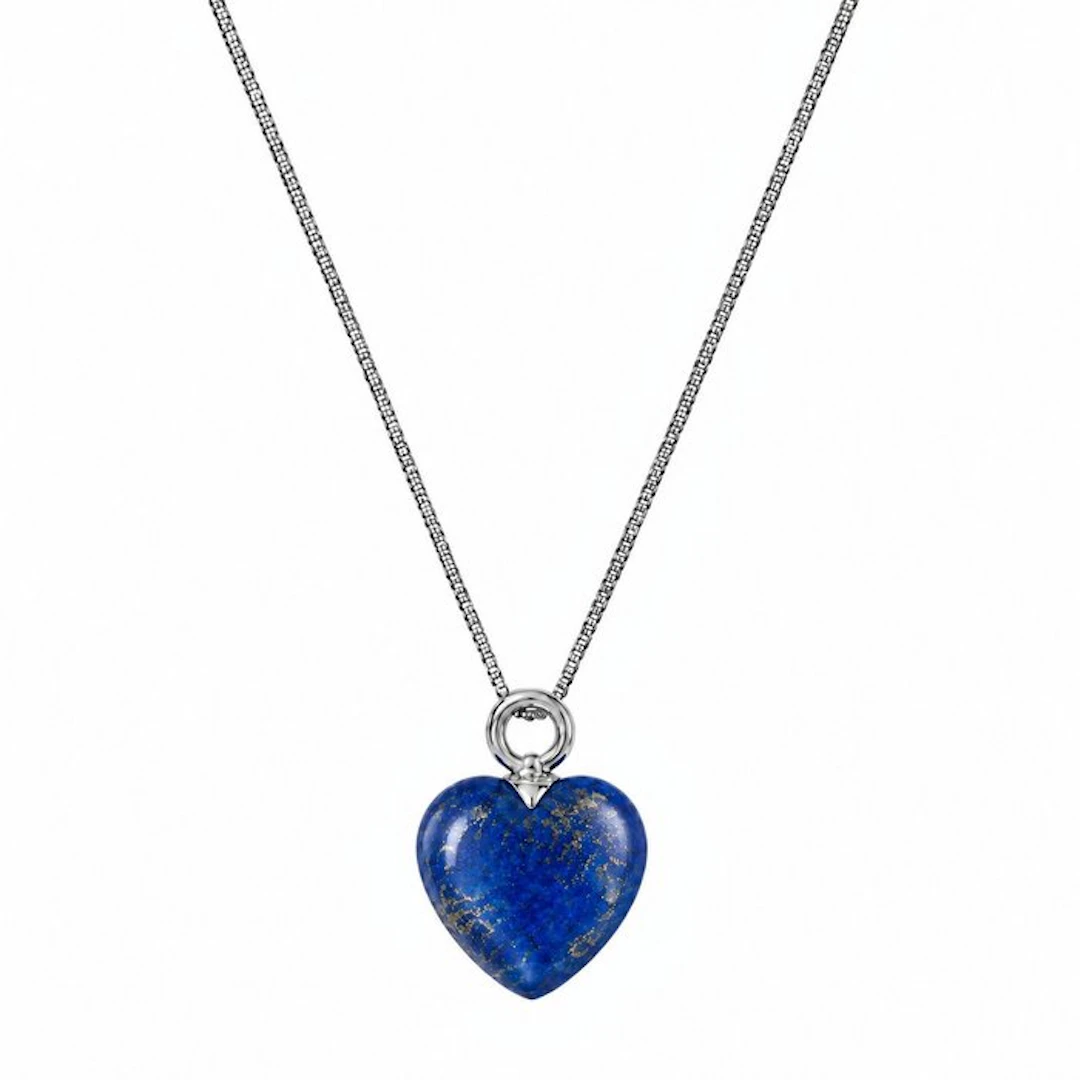 Lapis lazuli - Silver - Necklace