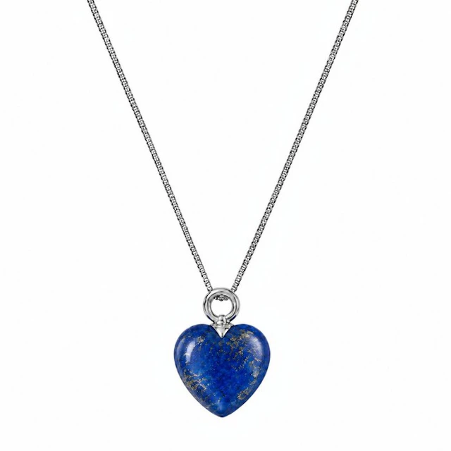Lapis lazuli - Silver - Necklace