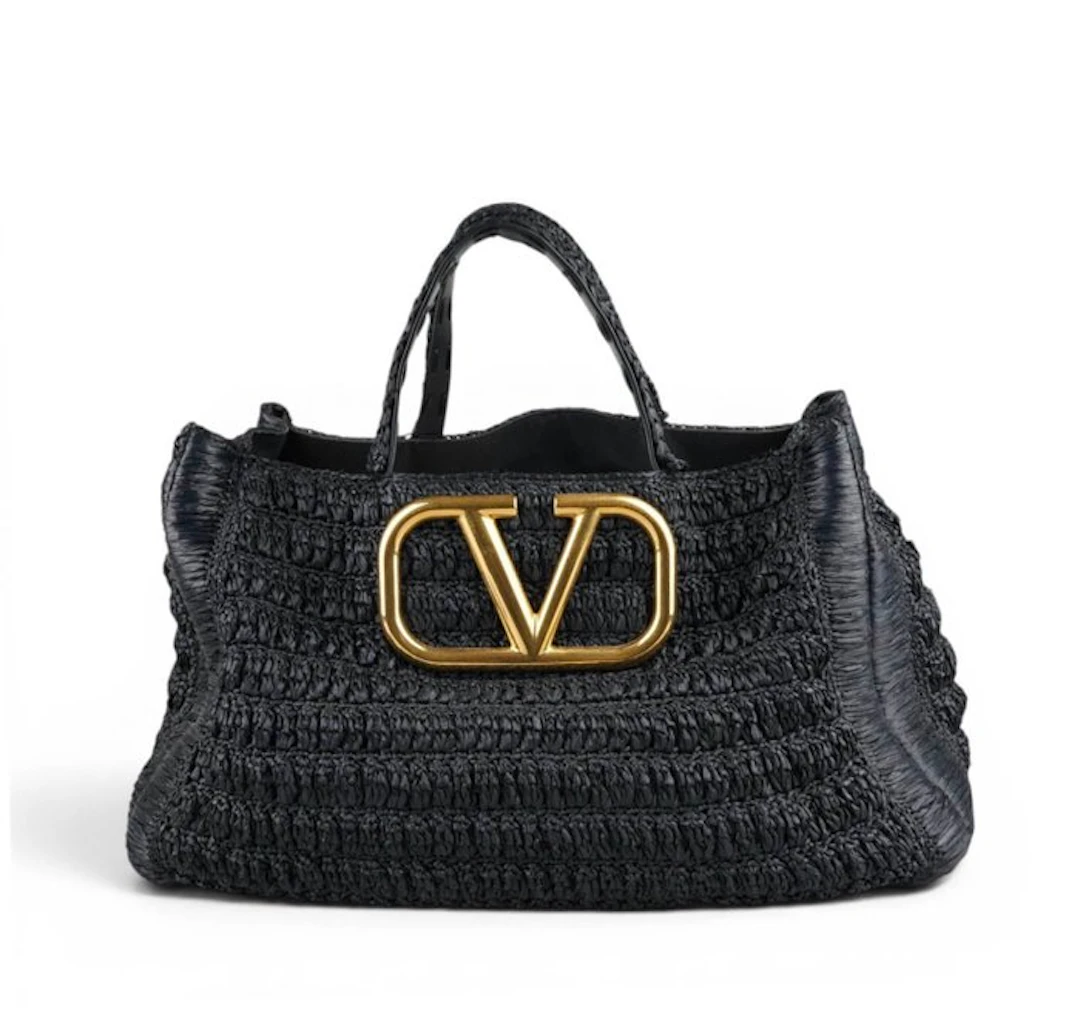 Valentino Garavani - VLogo Tote Rafia - Bag