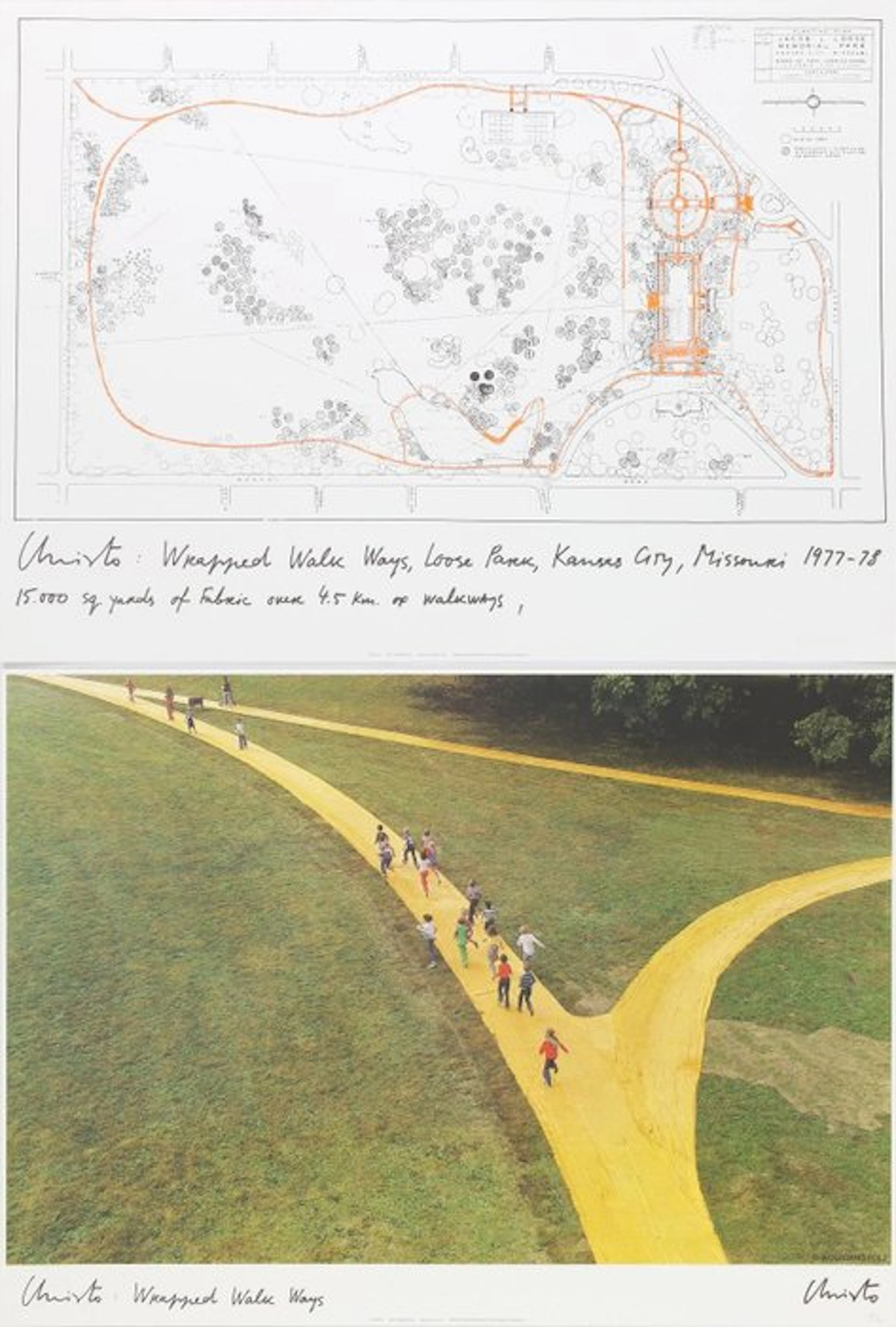 Christo (1935-2020) - Zonder titel