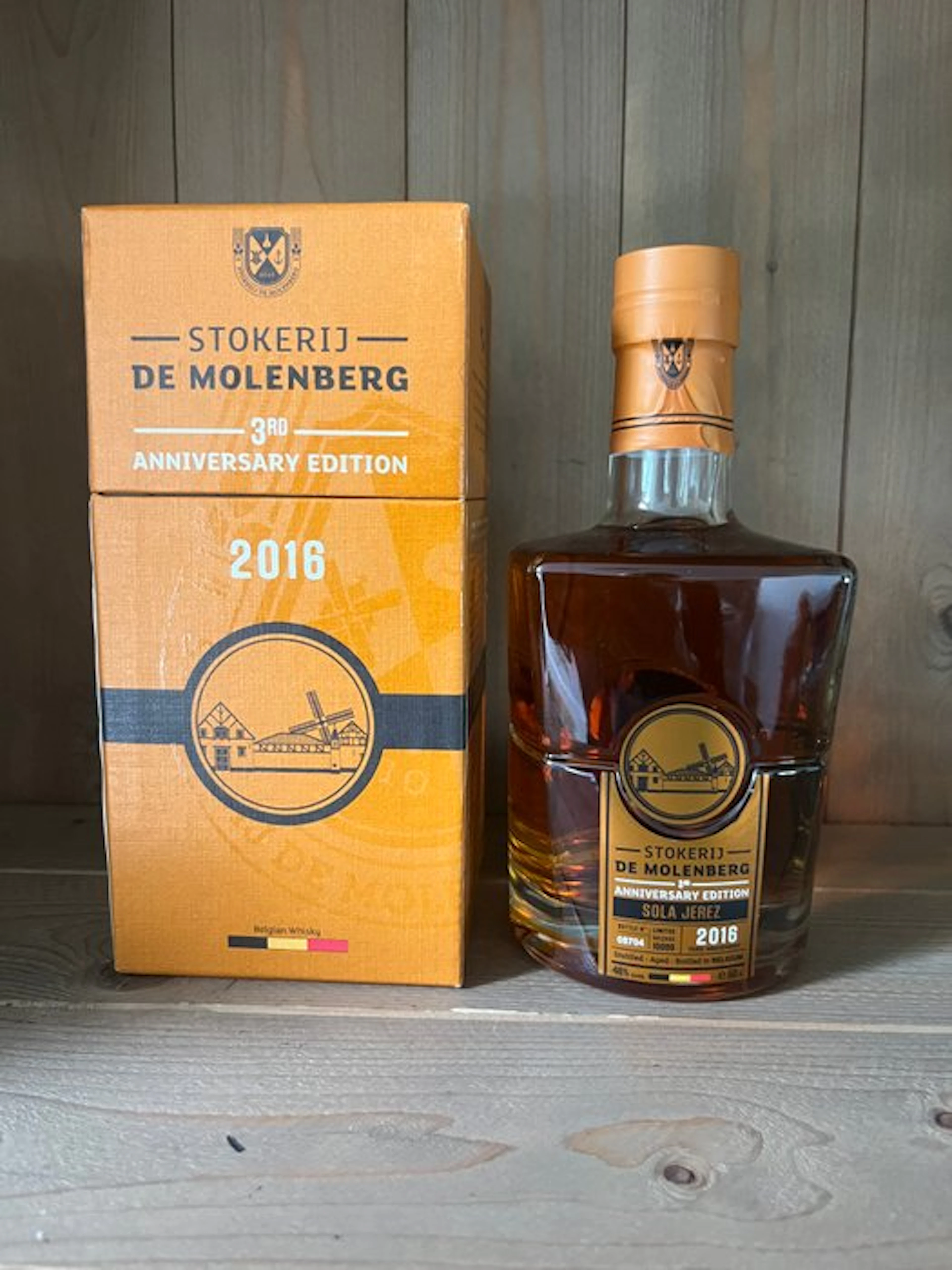 Gouden Carolus 3rd Anniversary Edition Sola Jerez - Stokerij De Molenberg - b