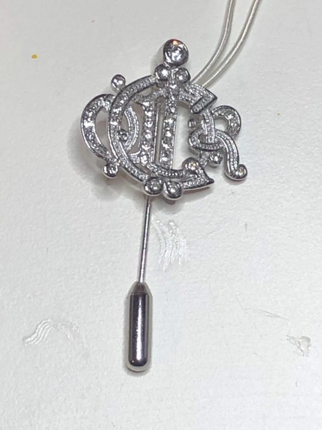 Christian Dior - Steel - Brooch