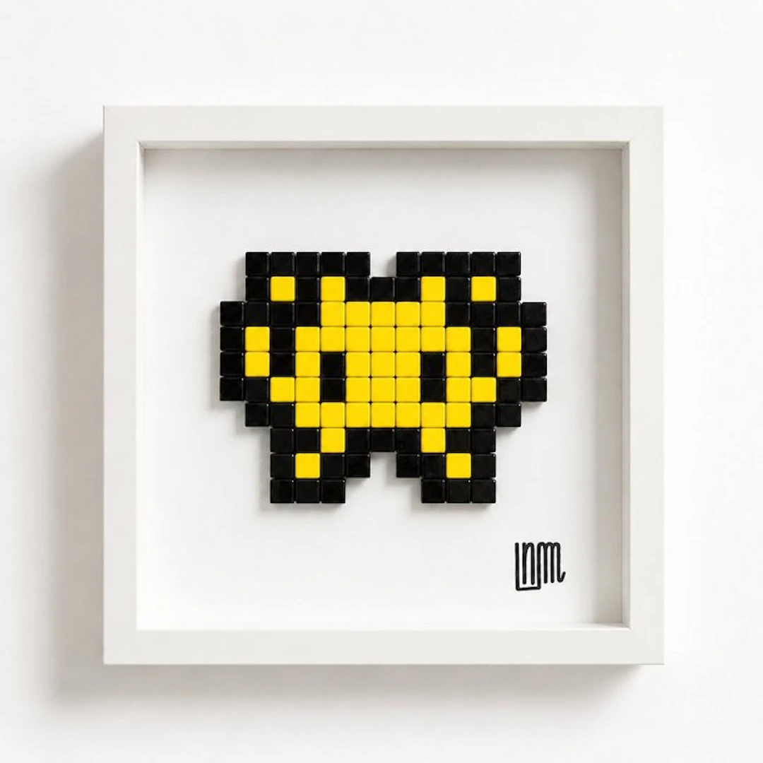 nLm - Space Monster Emoji • Mosaic • #1/50