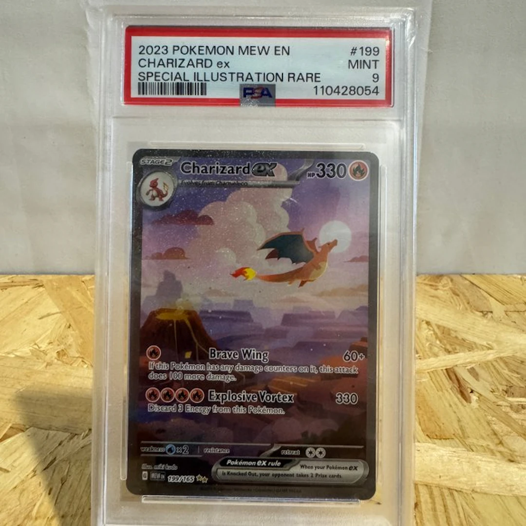 Pokémon - 1 Graded card - Charizard 199/165 Foil