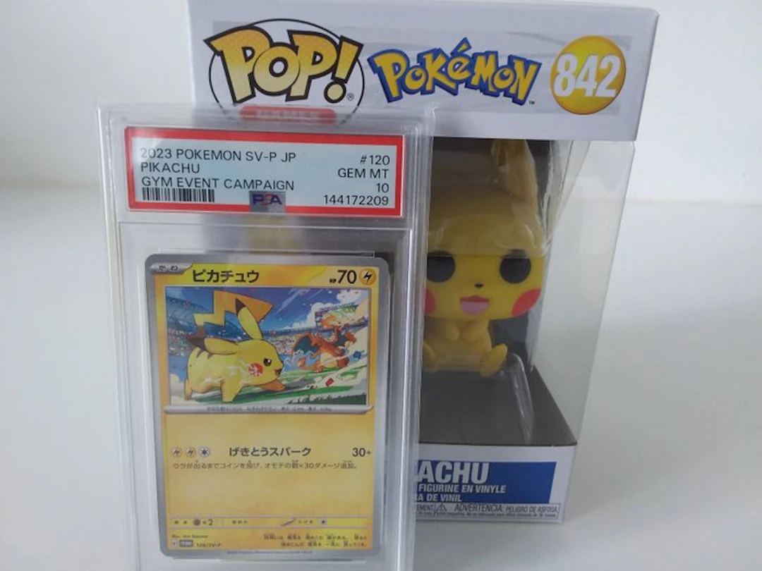 Pokémon - 1 Graded card - Pikachu - PSA 10 - Scarlet & Violet