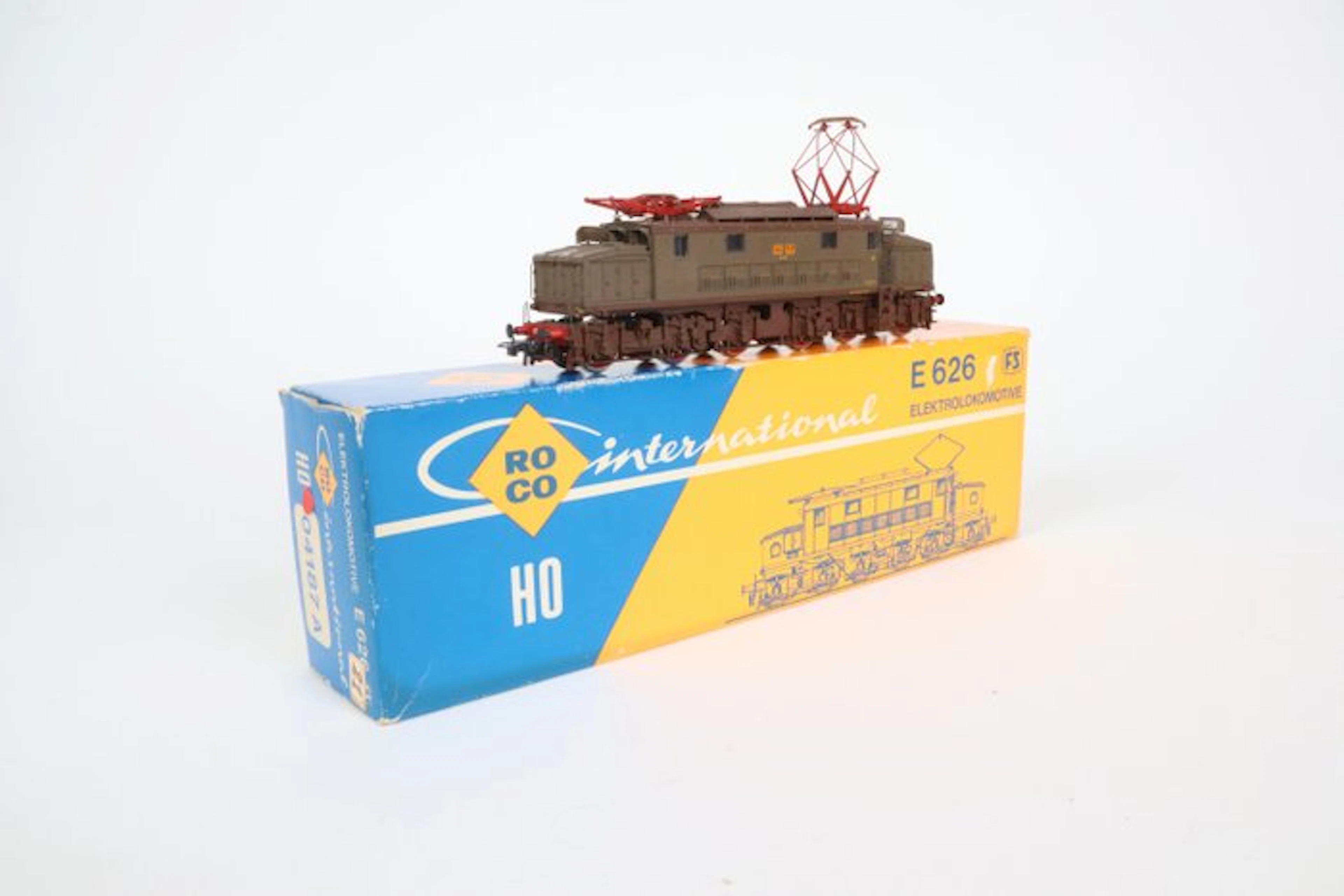 Roco H0 - 04187 - Electric locomotive (1) - E626 (defect) - FS
