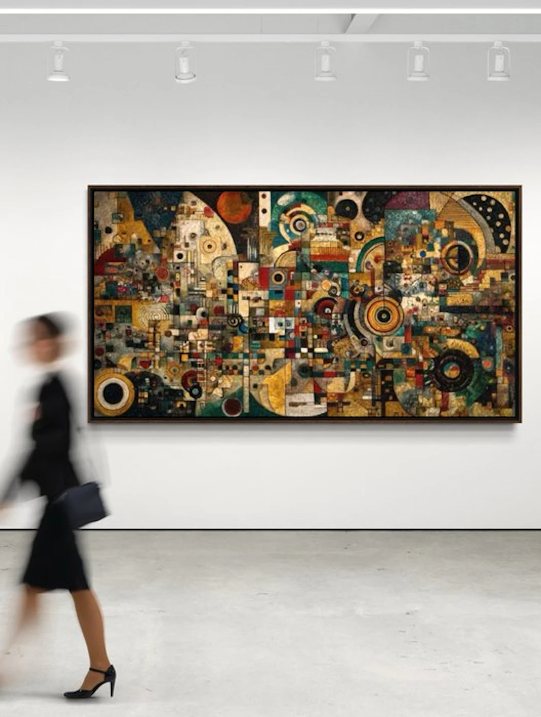 Alwwa Roma - Abstracción en Caos - XXL - Edición Única