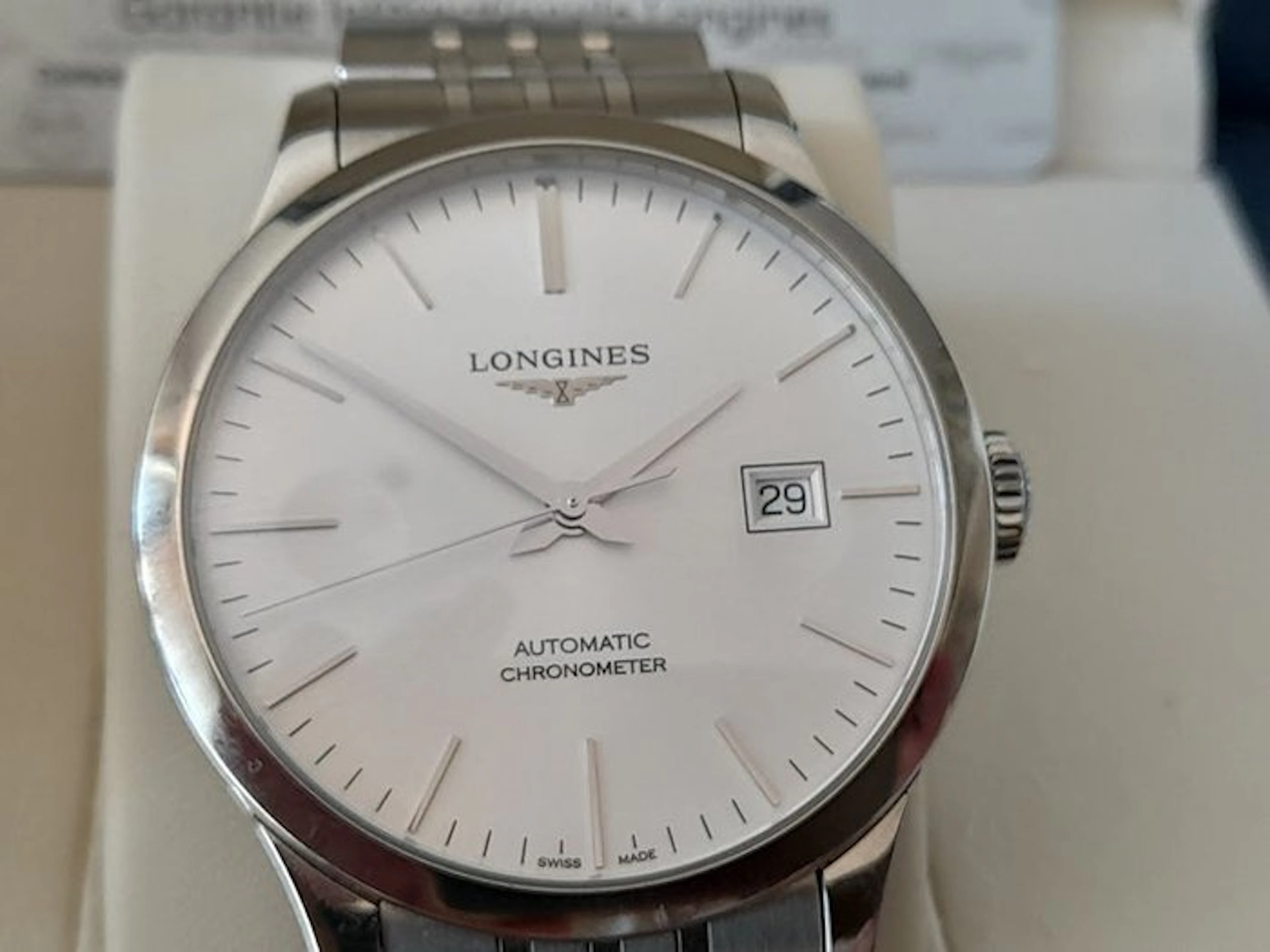 Longines - Record - L.2.821.4 - Unisex - 2019