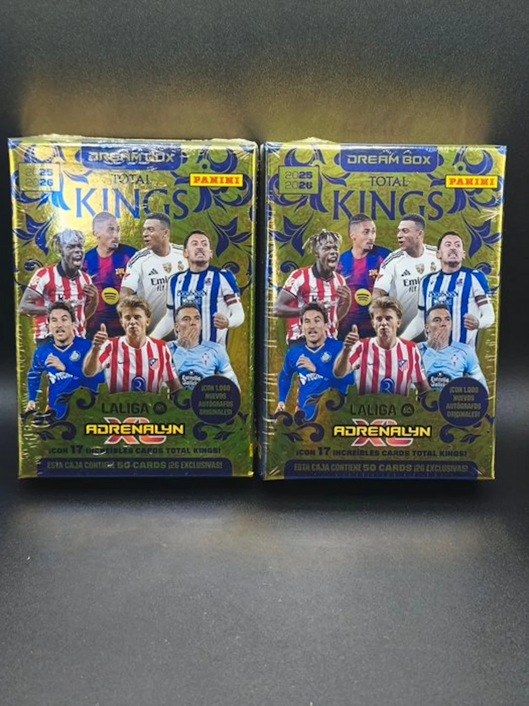 2025/26 Panini Adrenalyn XL Dream box total kings...