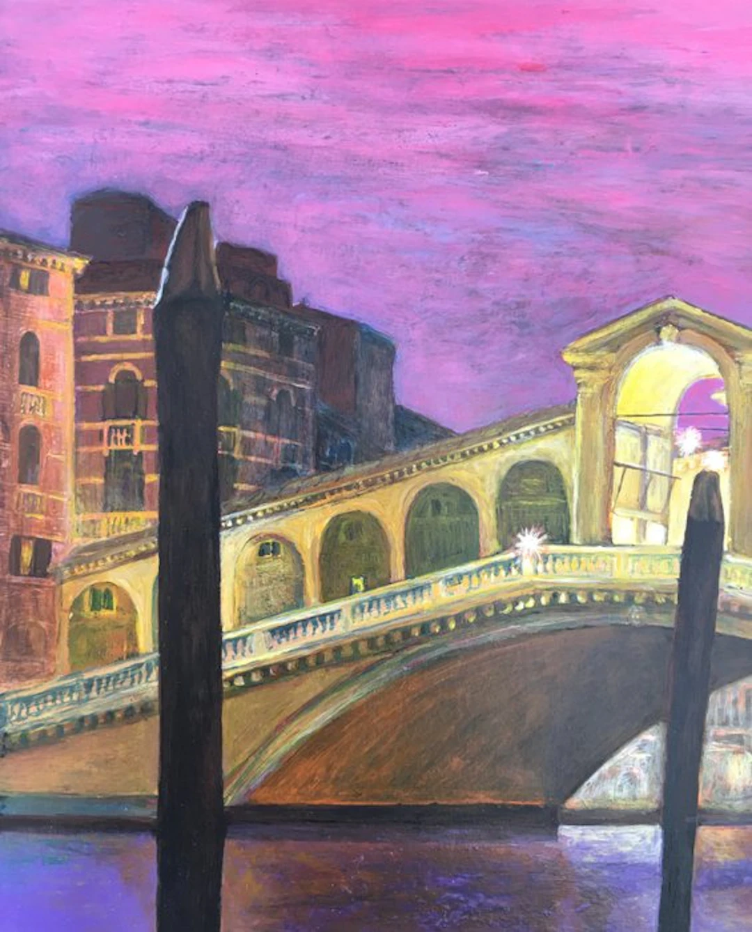 Emmanuelle Pellet - Le Pont du Rialto, Venise