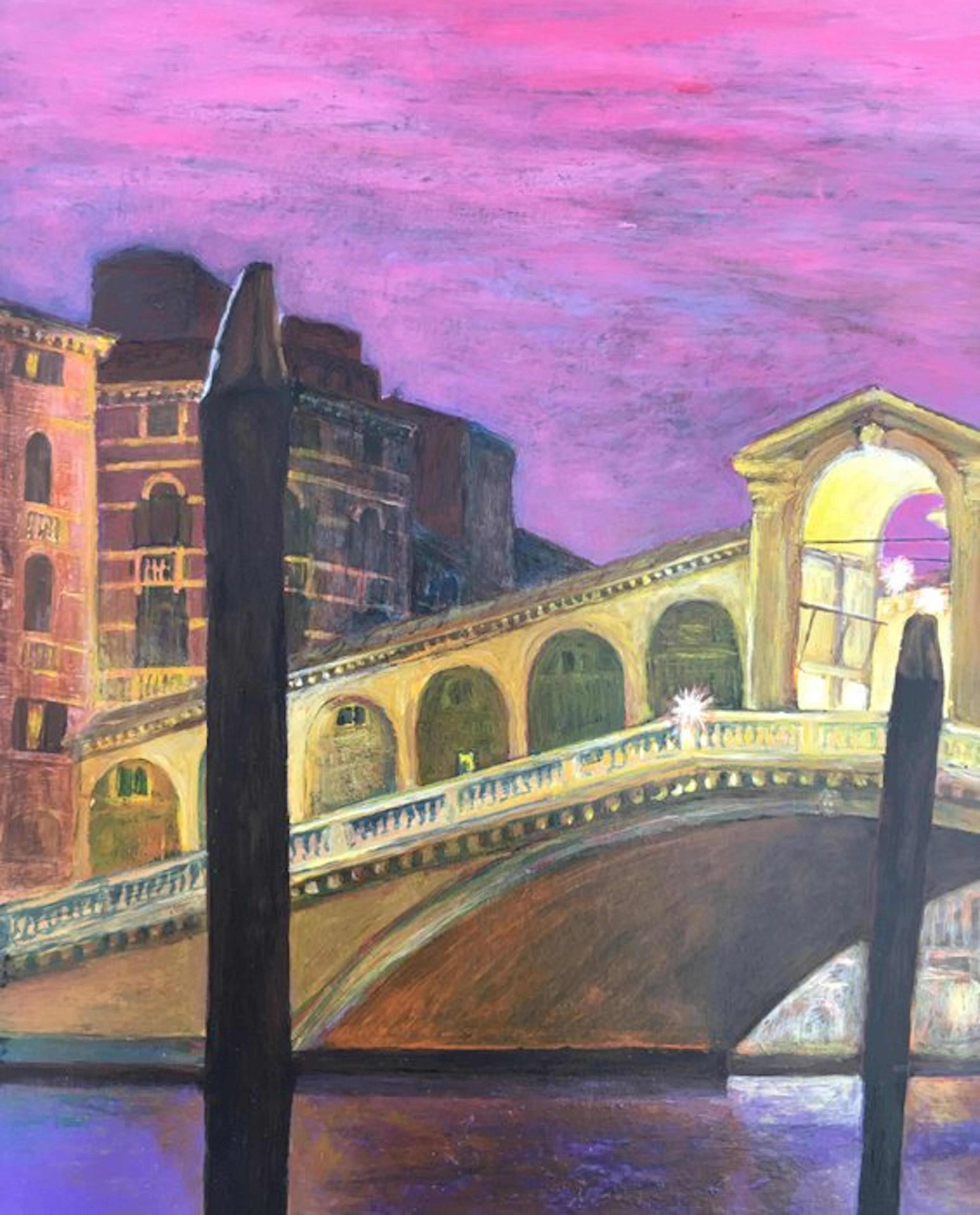 Emmanuelle Pellet - Le Pont du Rialto, Venise