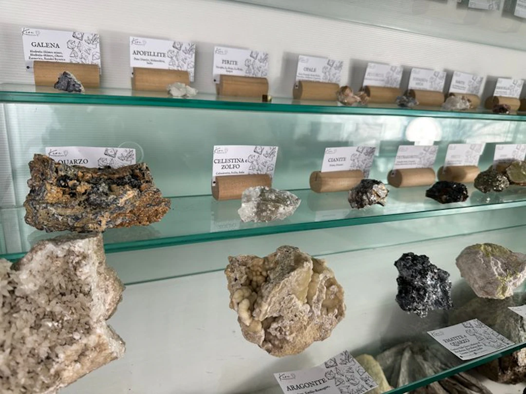 Historical collection of minerals from around the world...