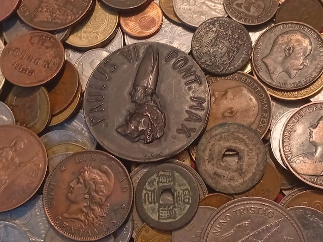 World. Large lot of World Coins, 1800 to présent. (No reserve price)