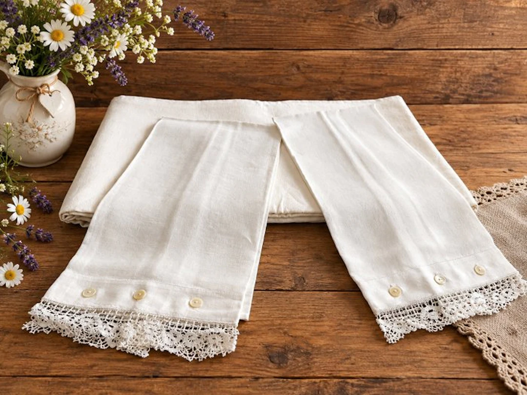 Lenzuola matrimoniale lino fatte in casa - Bed sheet (3) - 280 cm - 240 cm