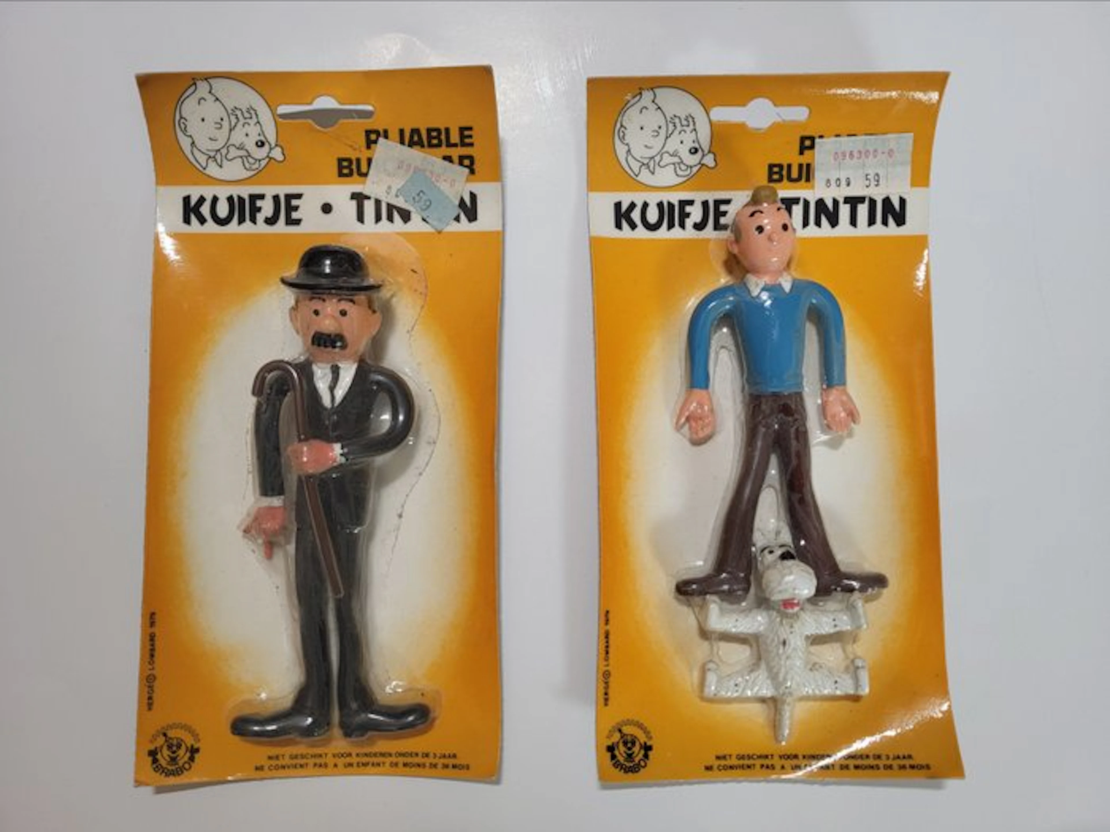 Brabo / Editions du Lombard - Tintin - Tintin avec Milou / Dupond