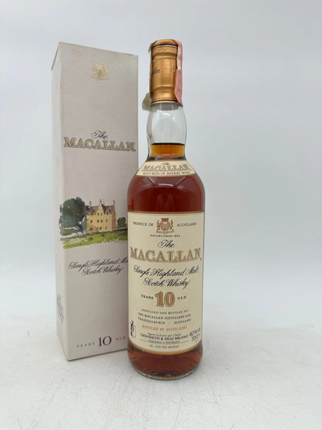 Macallan 10 years old Sherry Wood - b. 1990s - 70cl