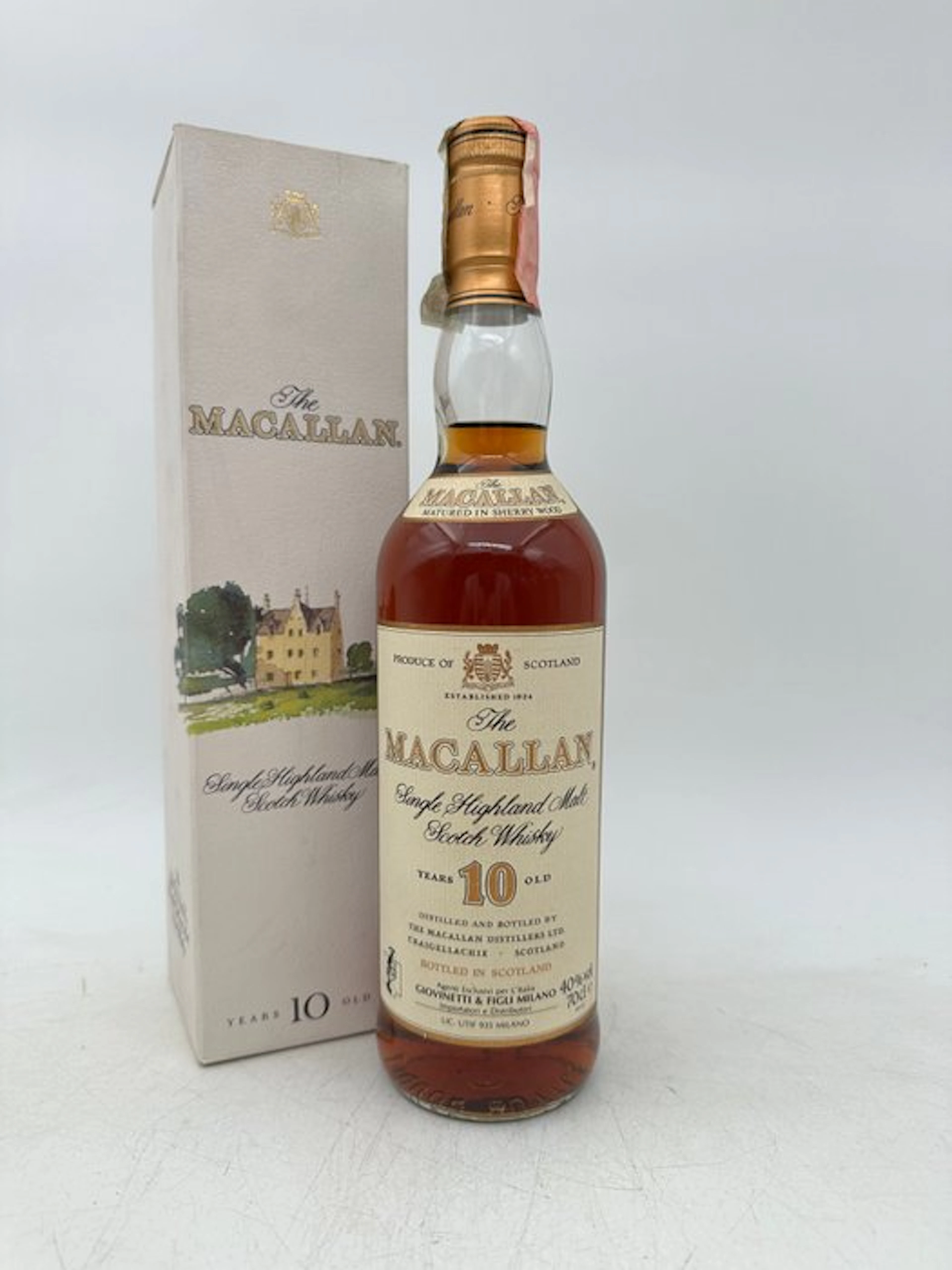 Macallan 10 years old Sherry Wood - b. 1990s - 70cl