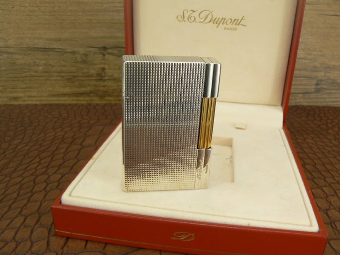 S.T. Dupont - Ligne 2 Gastby - Pocket lighter - Silver plated