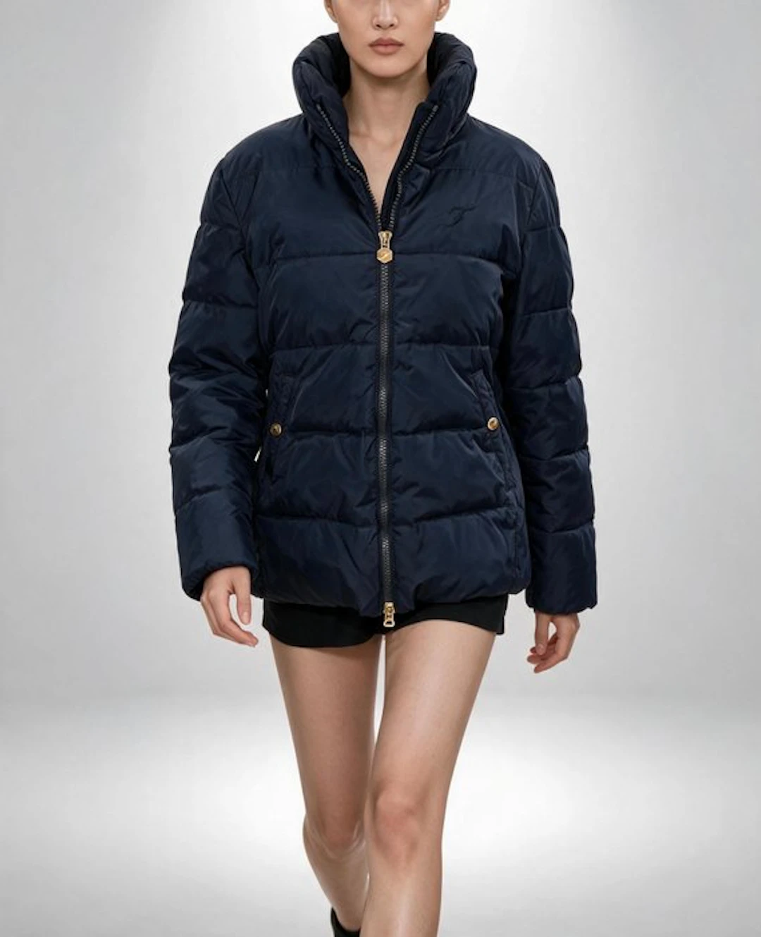 FAY Special Materials Glamour Chic REAL Down Jacket Coat Premium Collection