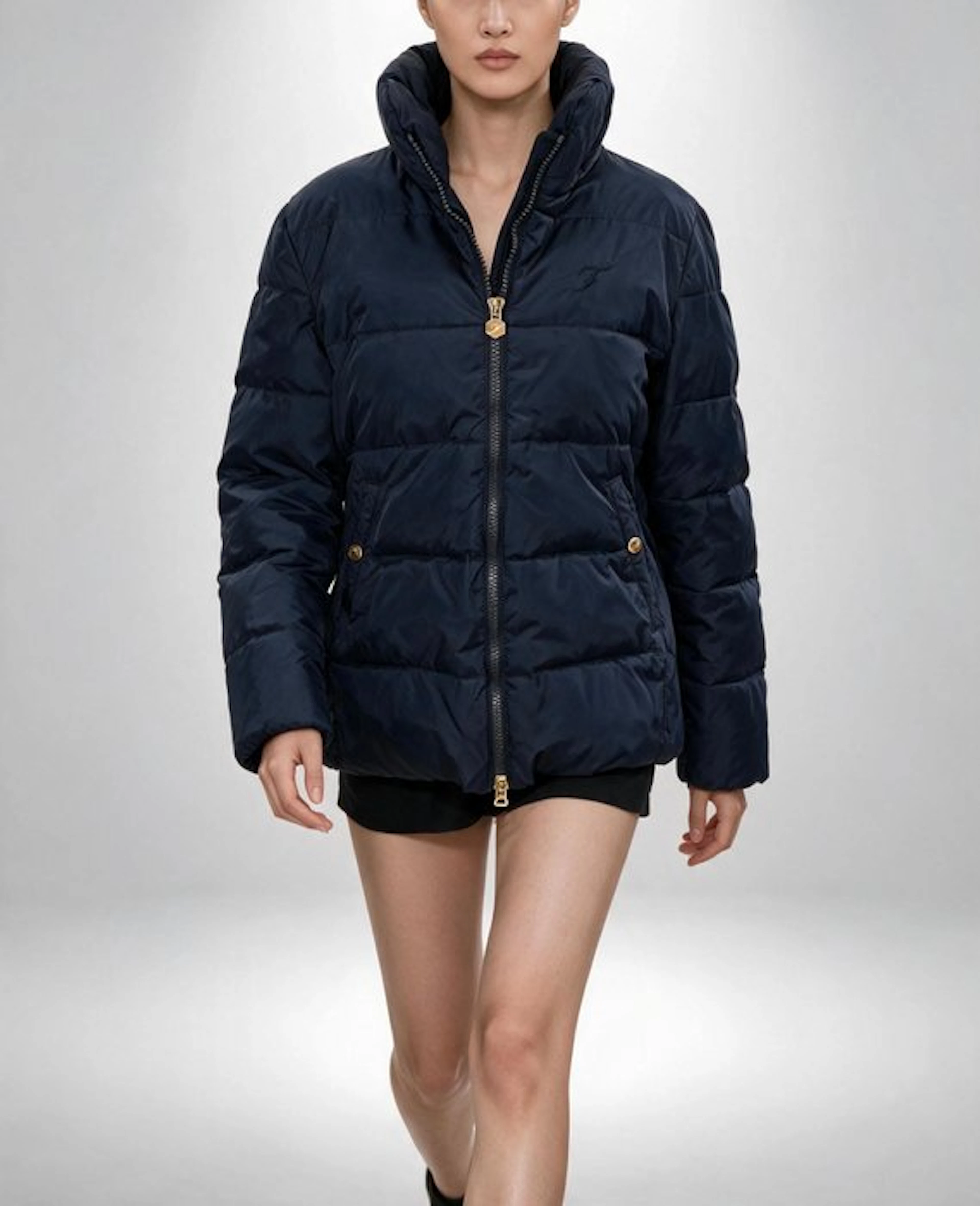 FAY Special Materials Glamour Chic REAL Down Jacket Coat Premium Collection