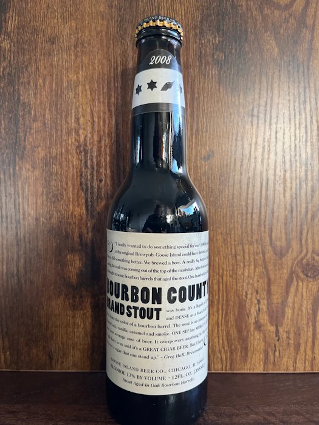 Goose Island - Bourbon County Stout 2008 - 12 fl oz