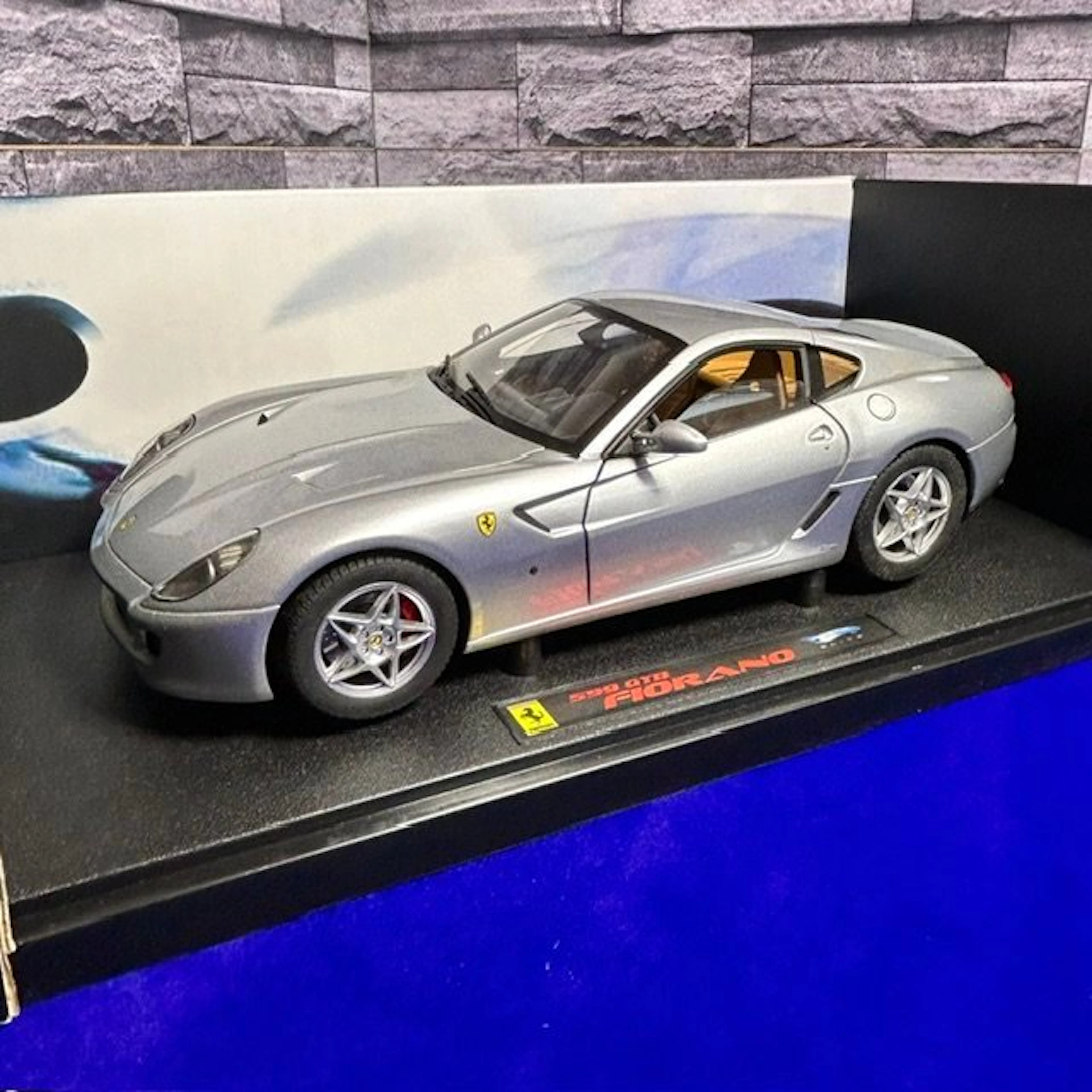 Hot Wheels 1:18 - Model car - Ferrari 599 GTB Fiorano