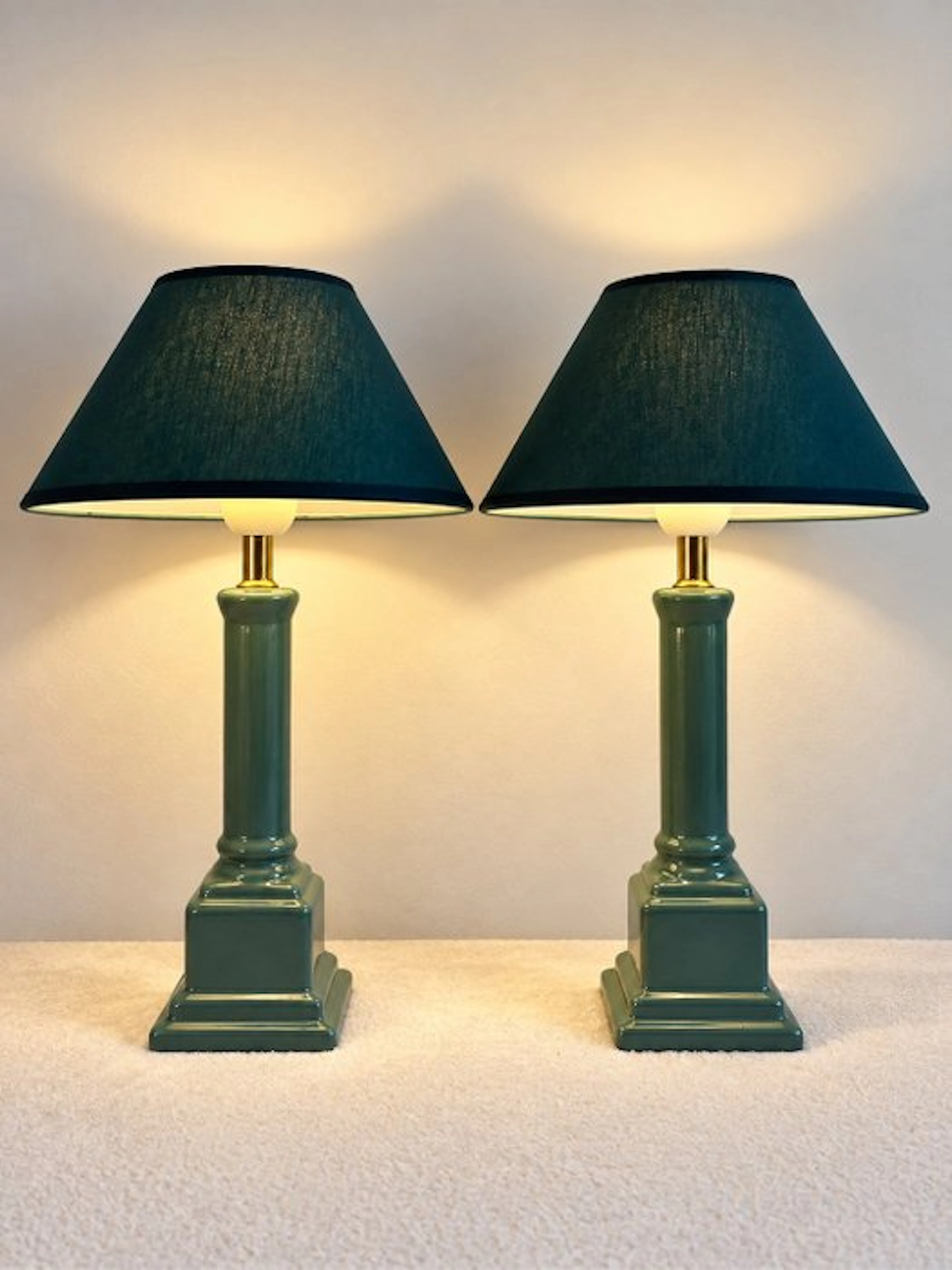 Happylight - Table lamp (2) - Brass, Plastic