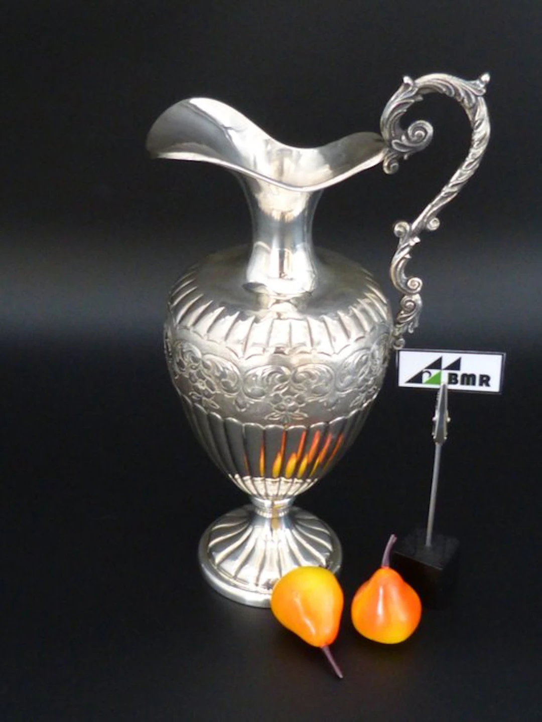 Eugenio Stancampiano - Ewer - .800 silver - wine carafe