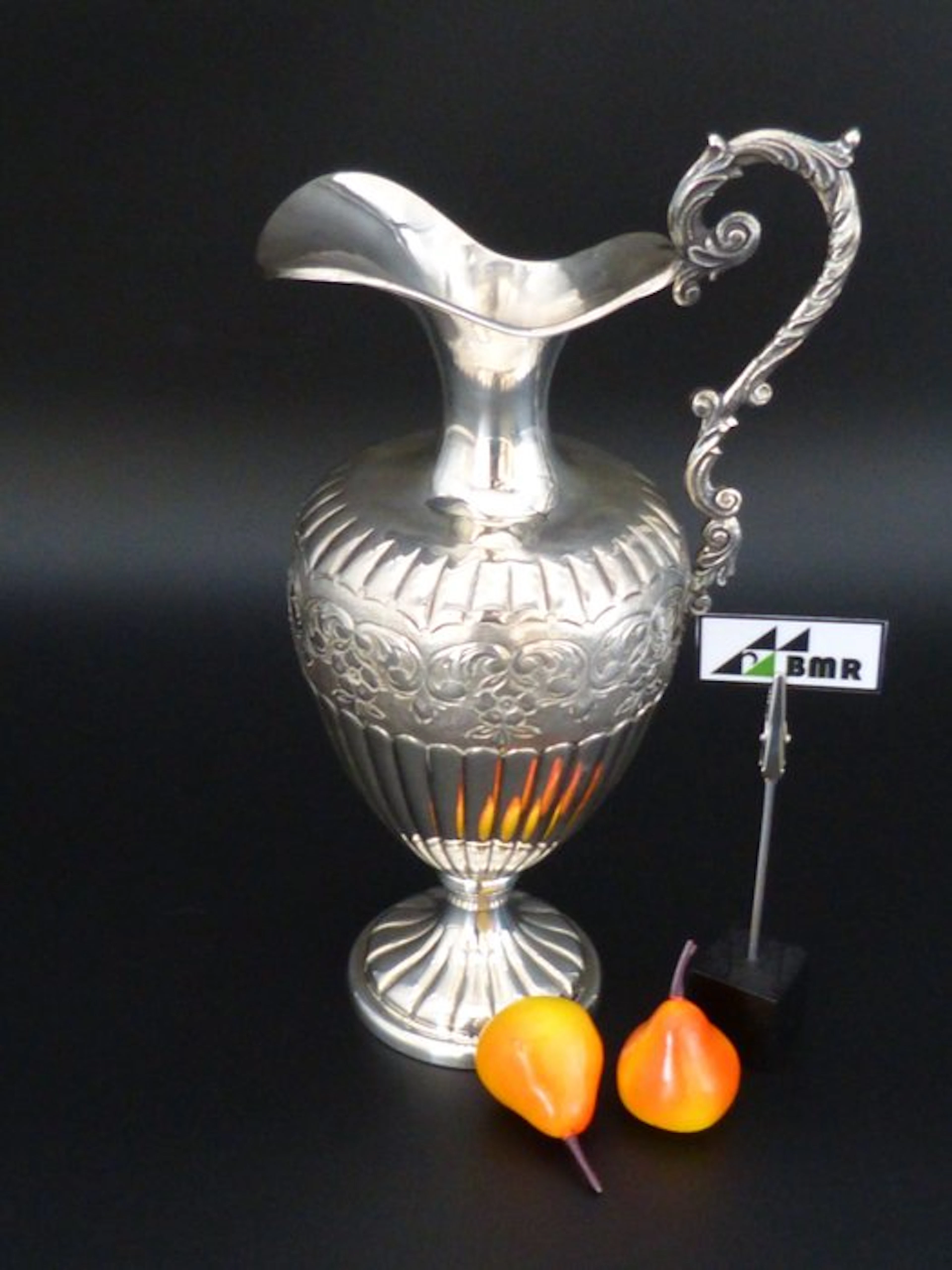 Eugenio Stancampiano - Ewer - .800 silver - wine carafe