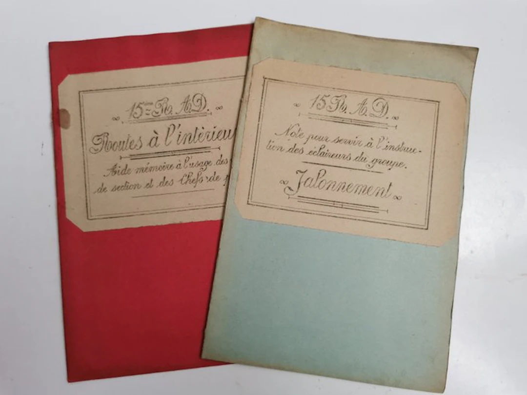 interbellum French army - 15e régiment d'artillerie divisionnaire - 1924