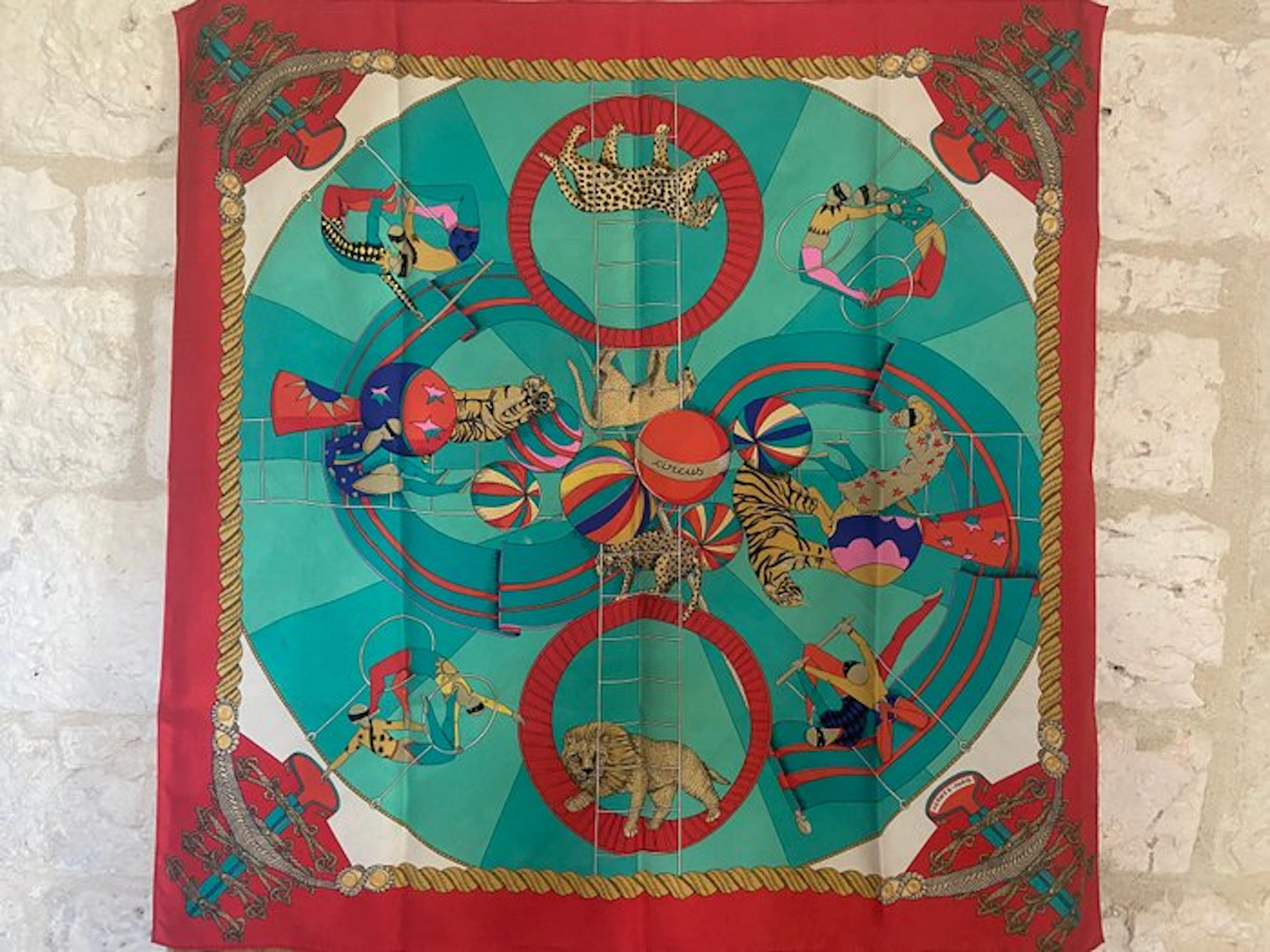 Hermès - " Circus" par Annie Faivre 1983